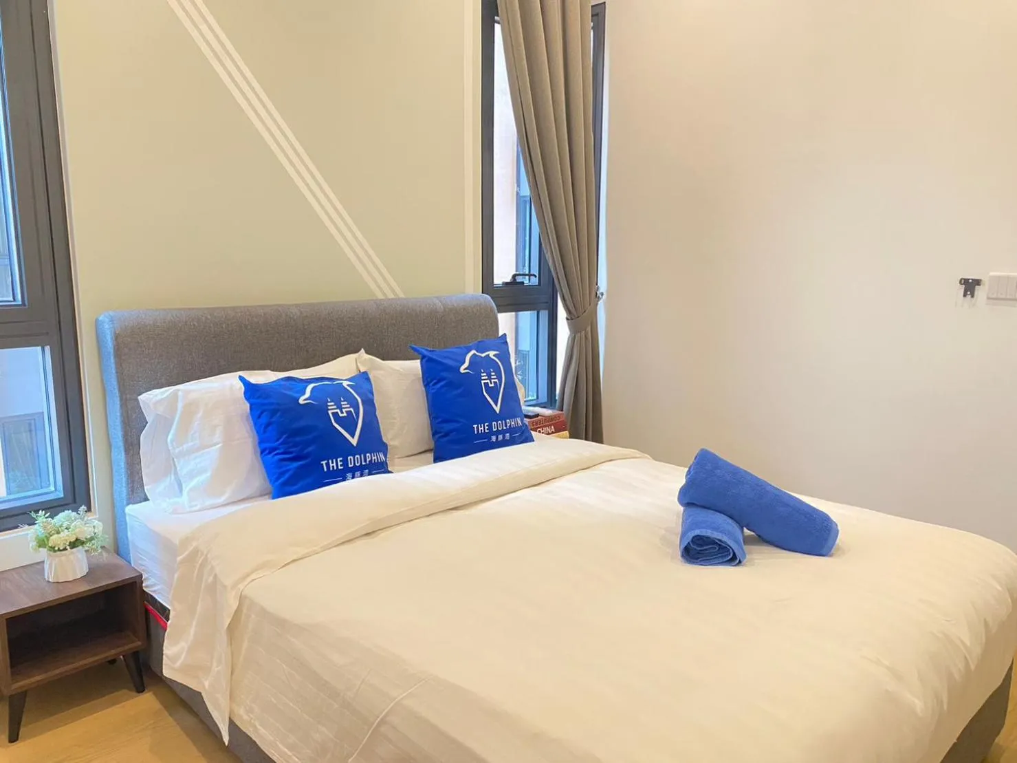 Bed in The Dolphin Lucentia Bukit Bintang KLCC Kuala Lumpur