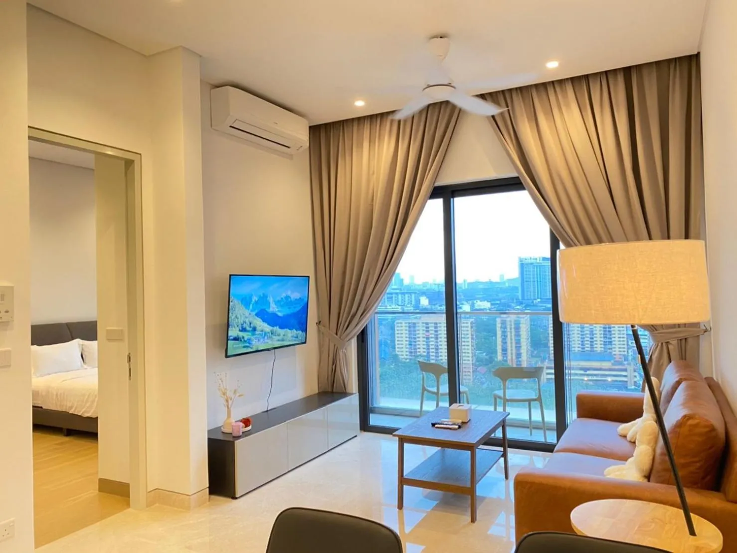 Bed in The Dolphin Lucentia Bukit Bintang KLCC Kuala Lumpur