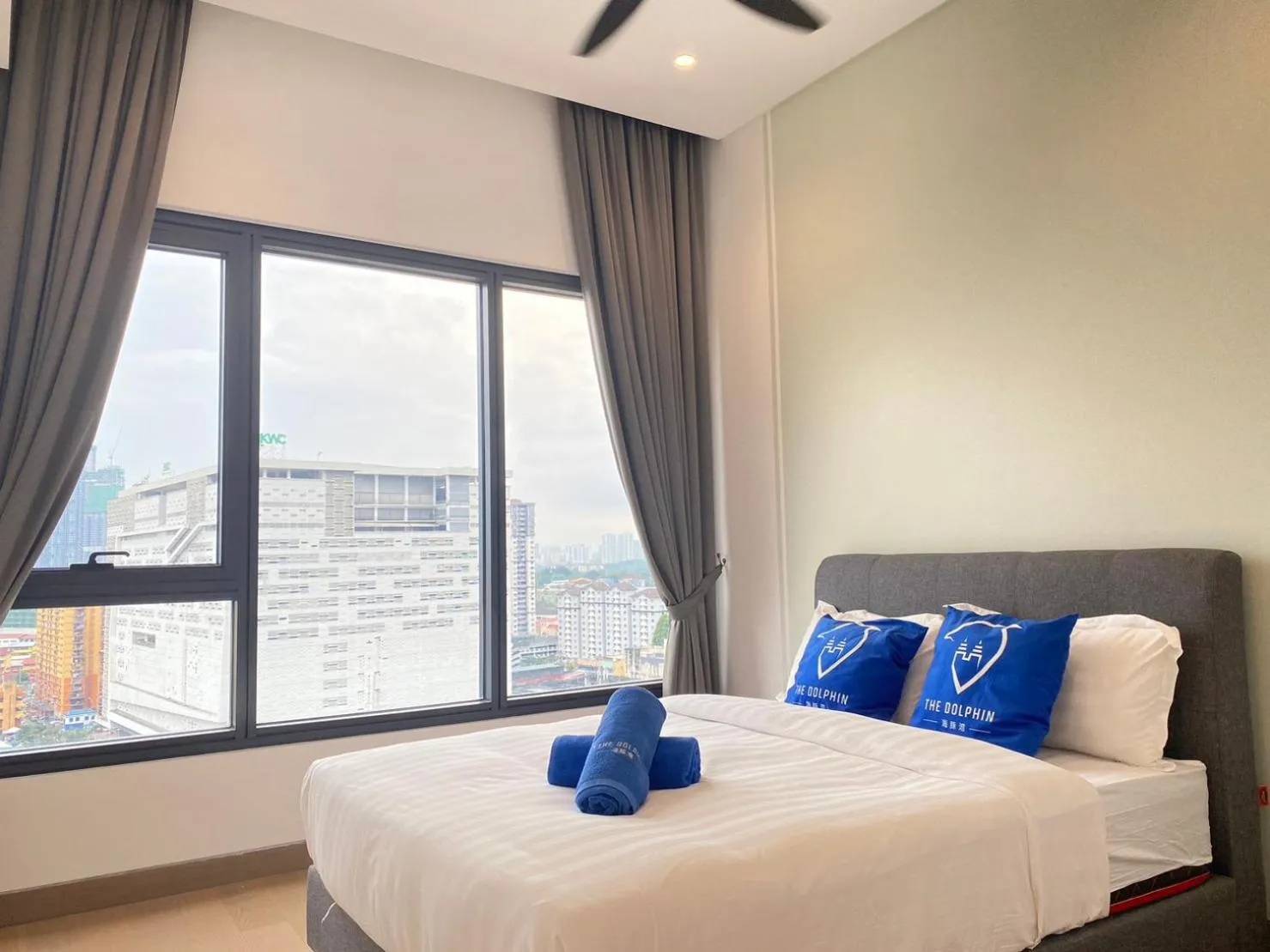 Bed in The Dolphin Lucentia Bukit Bintang KLCC Kuala Lumpur