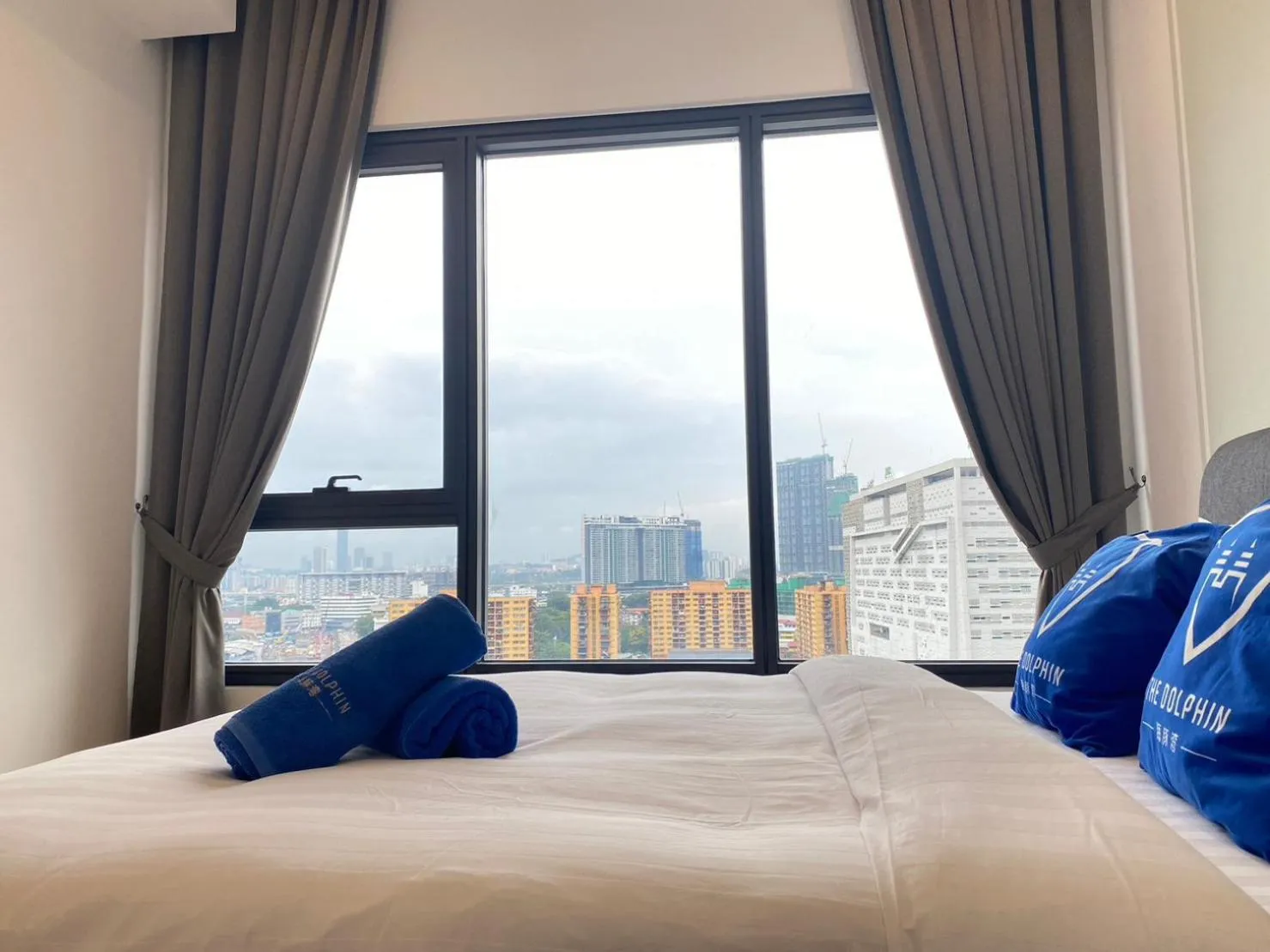 Bed in The Dolphin Lucentia Bukit Bintang KLCC Kuala Lumpur