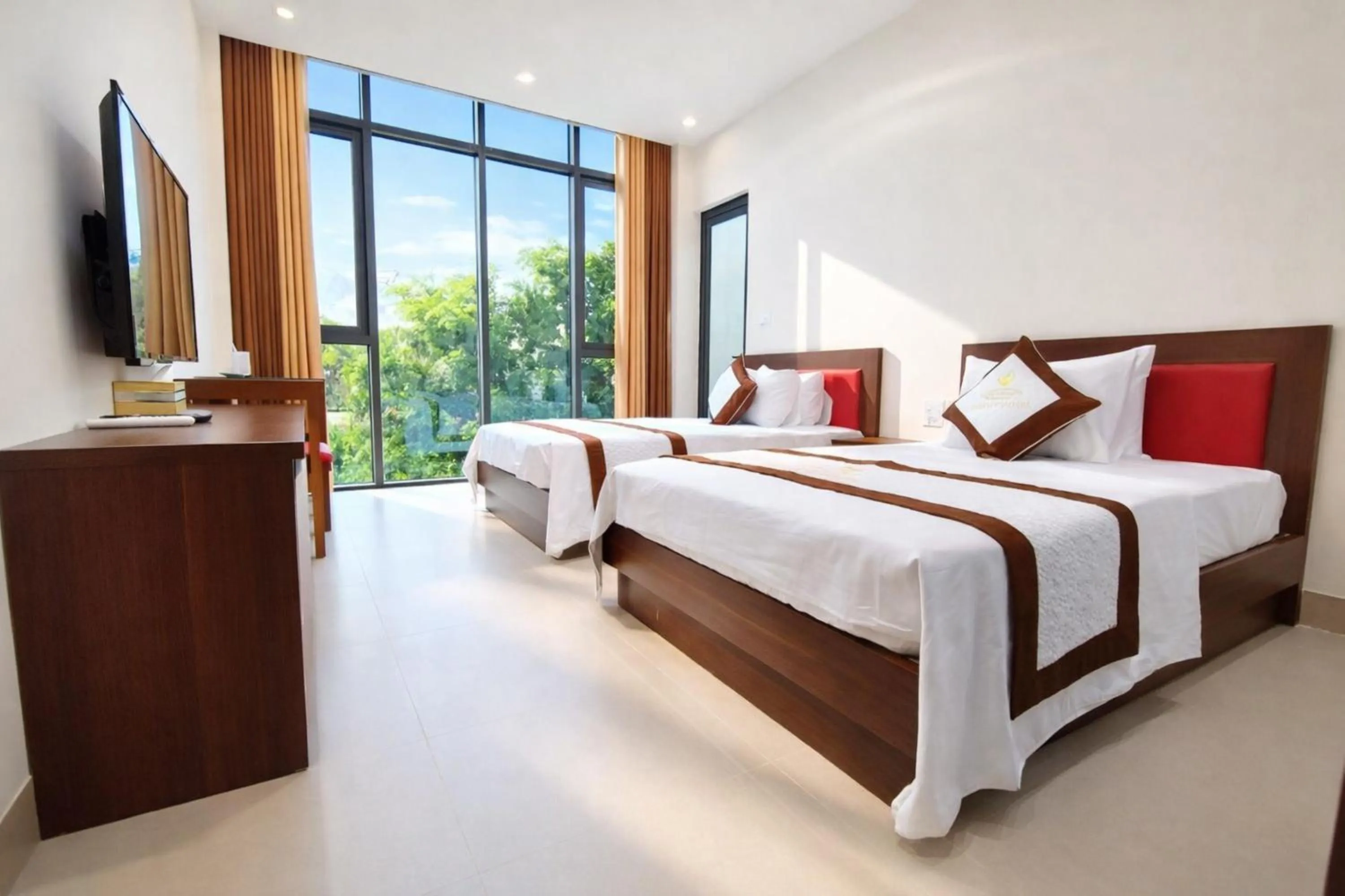 Bed in Hanvet Hotel Ha Noi
