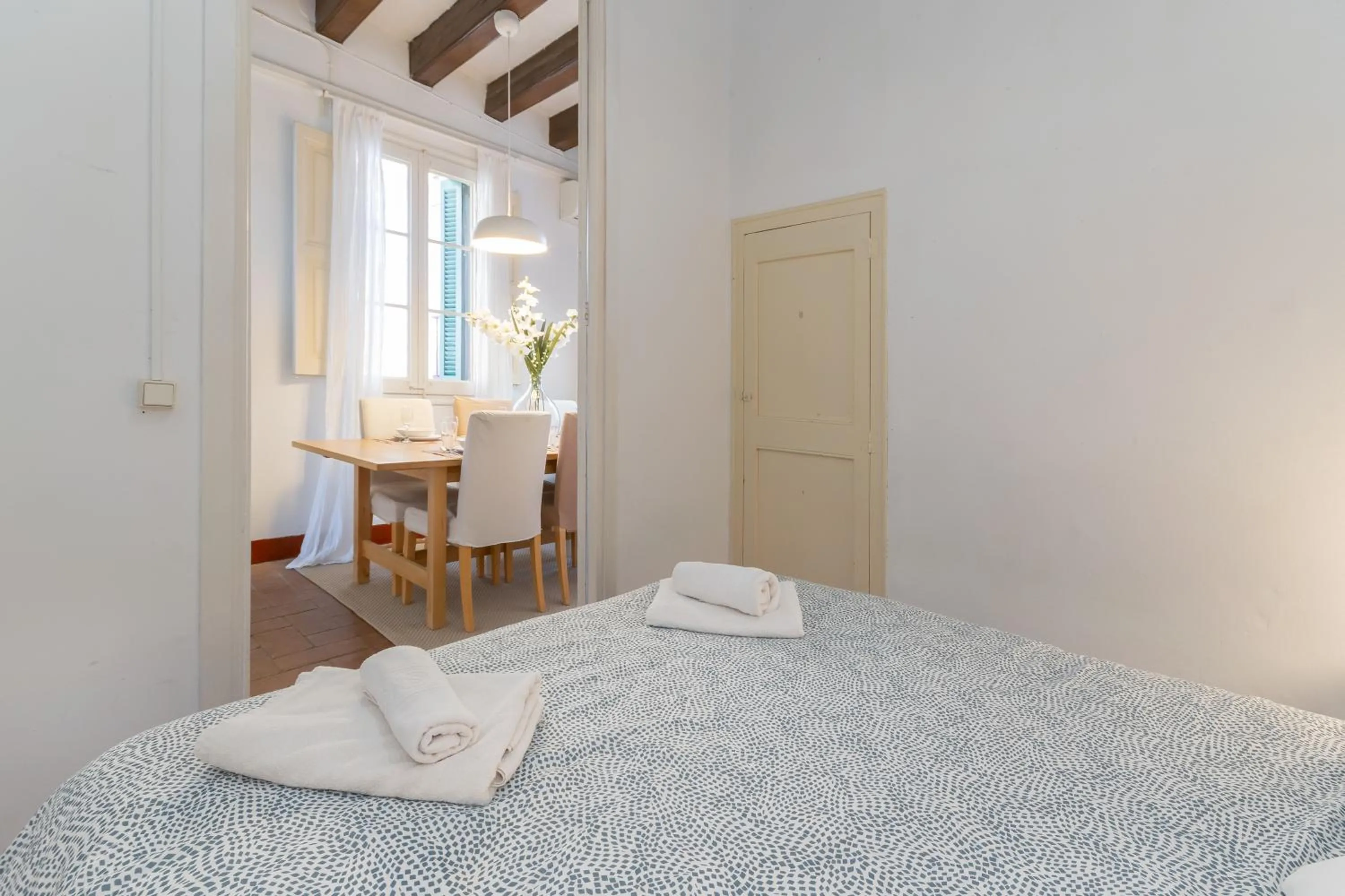 Bed in Vistamar 2: Primera línea de mar con gran terraza