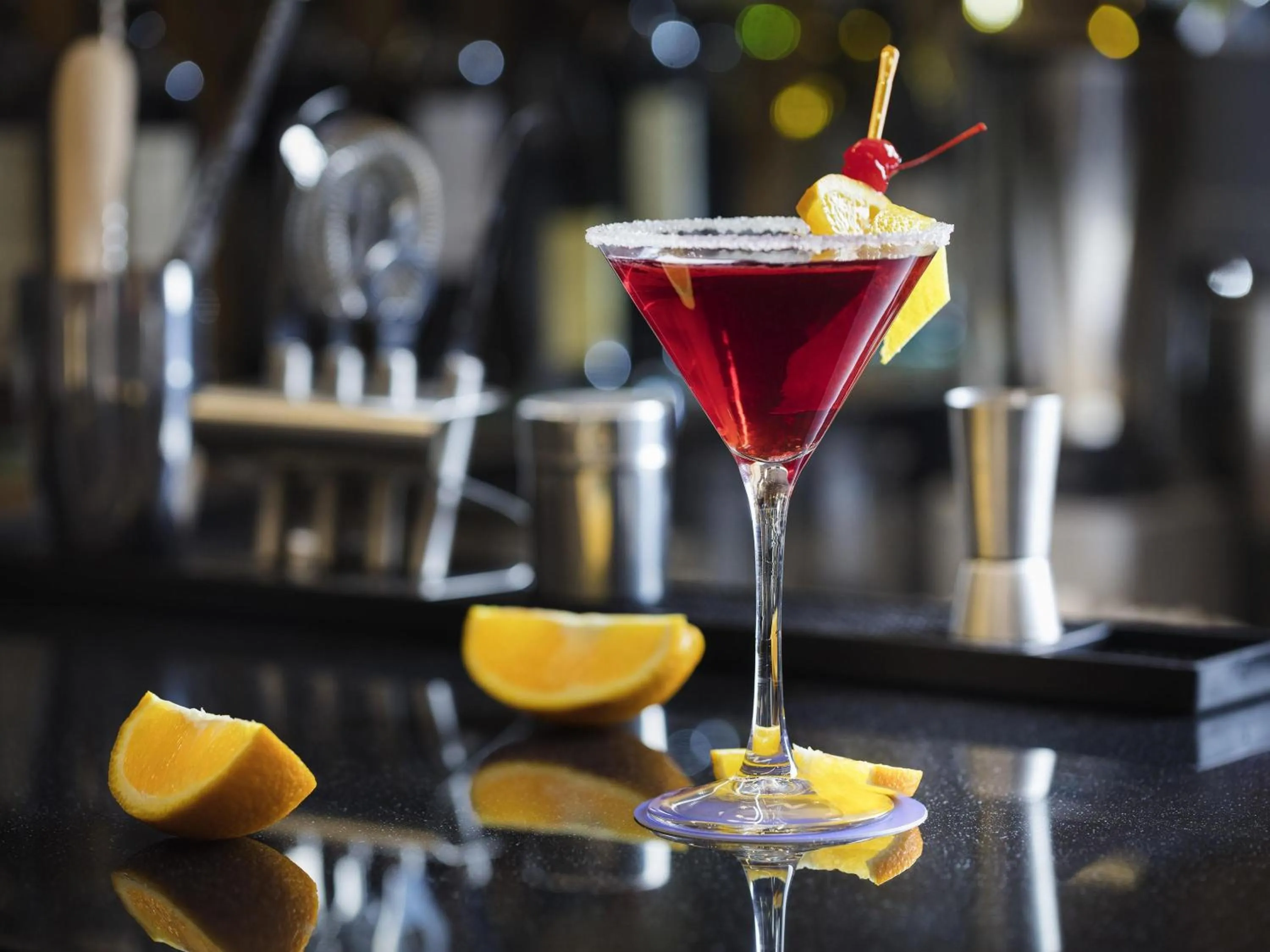Lounge or bar in Novotel Madrid City Las Ventas