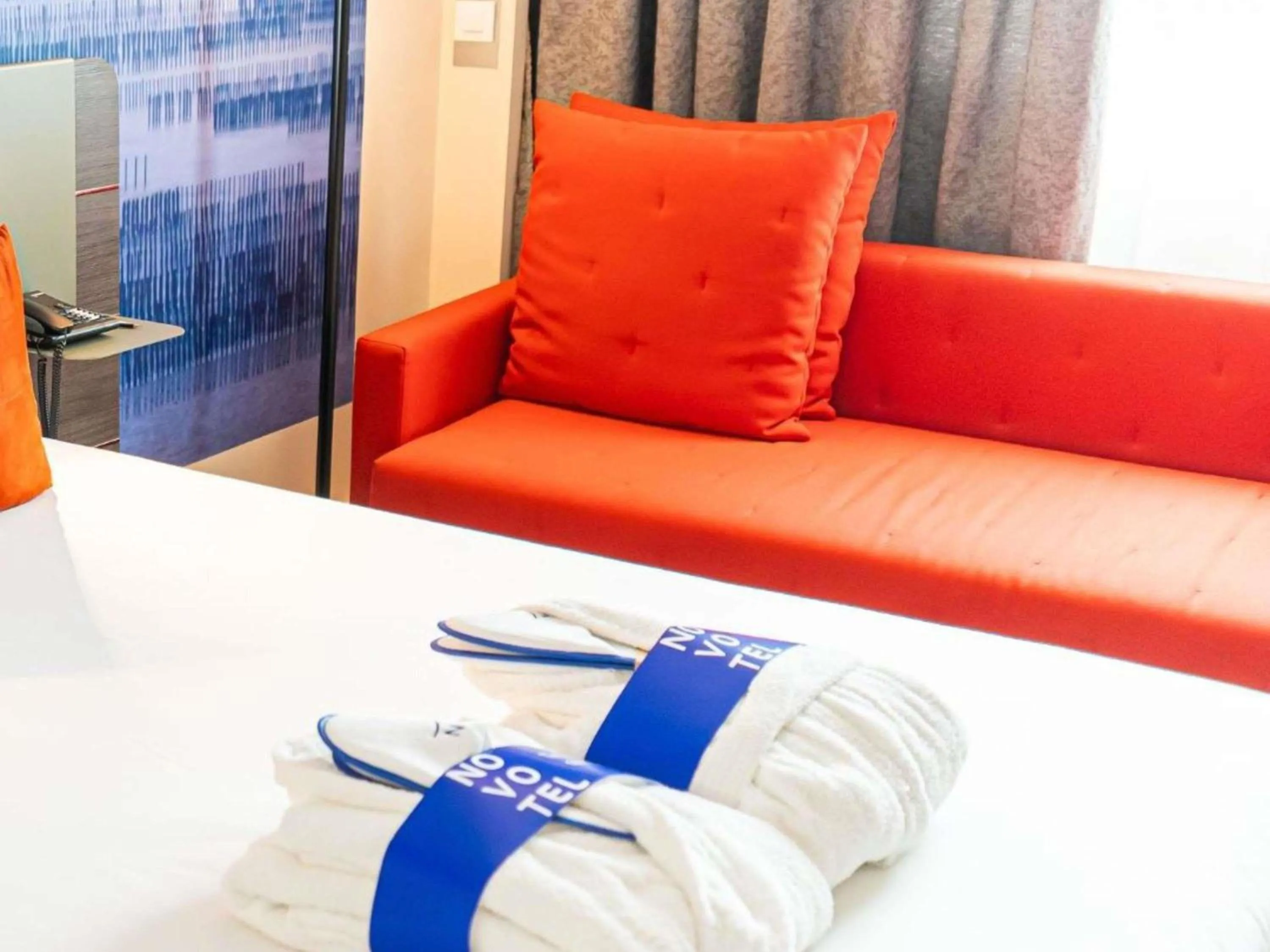 Bedroom in Novotel Madrid City Las Ventas