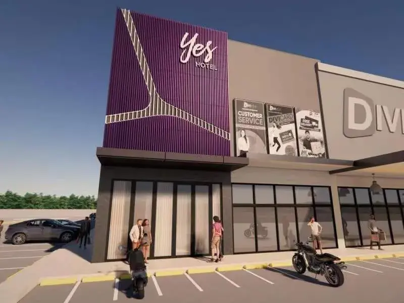 Property building in Yes Hotel Imus Cavite Property building in Yes Hotel Imus Cavite