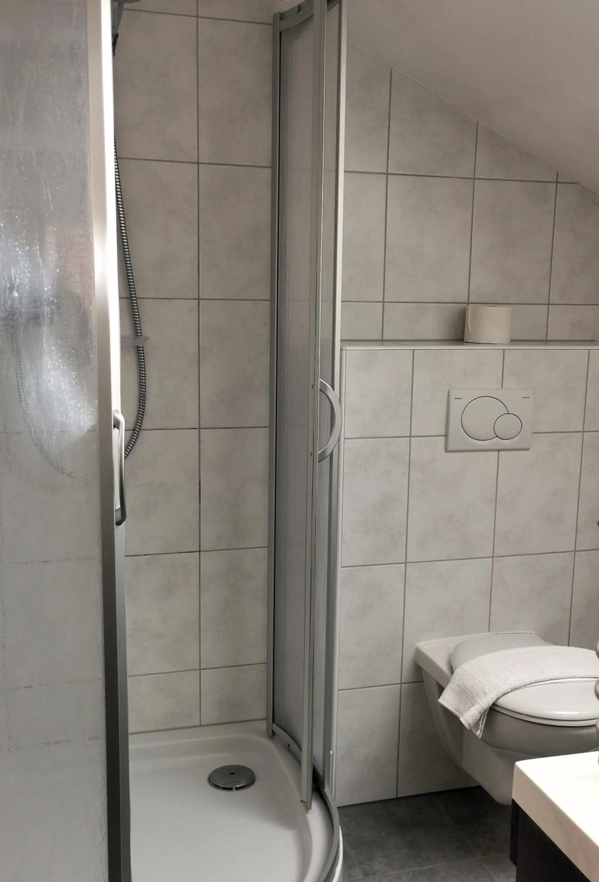 Shower in Haus Hubertus