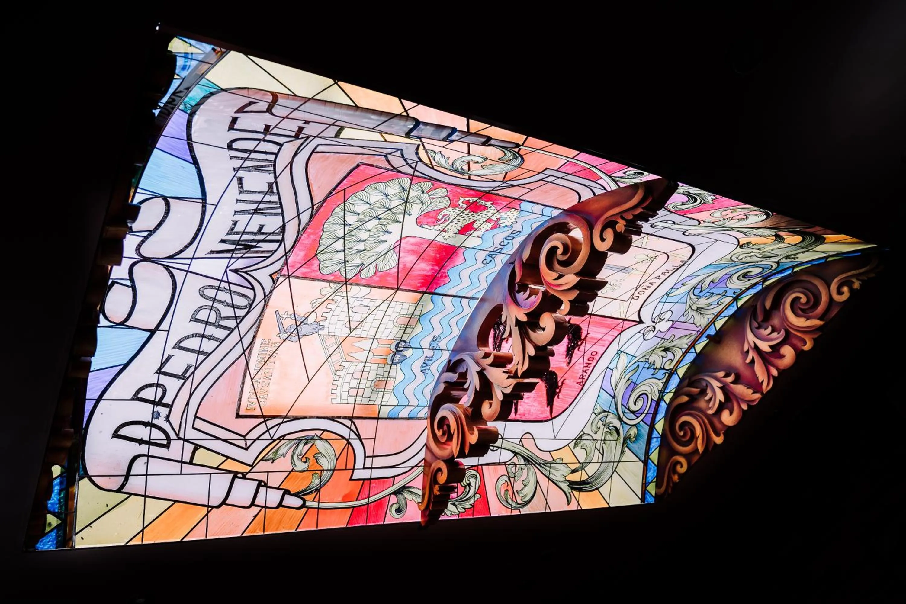 Decorative detail in Don Pedro