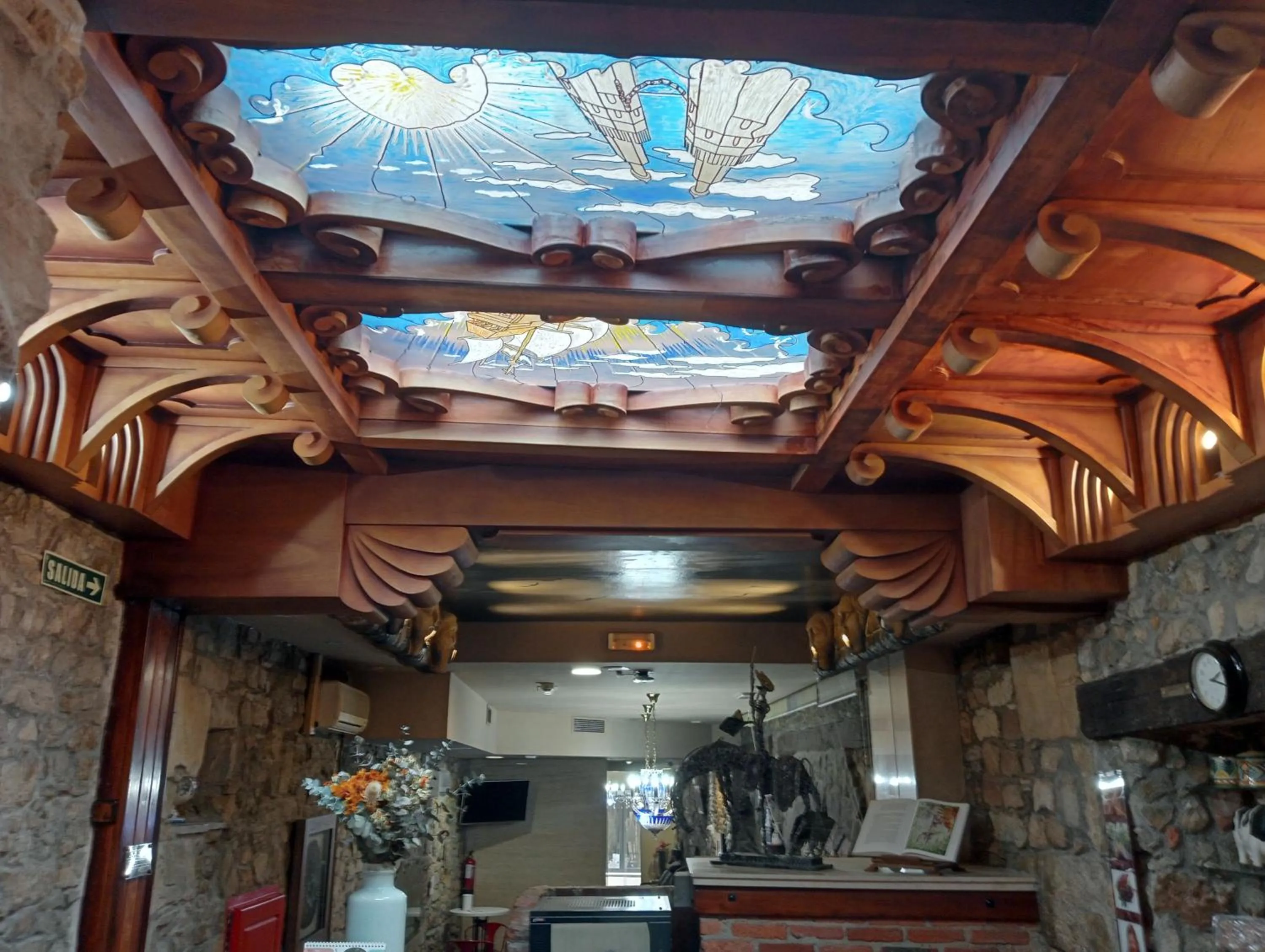 Decorative detail in Don Pedro