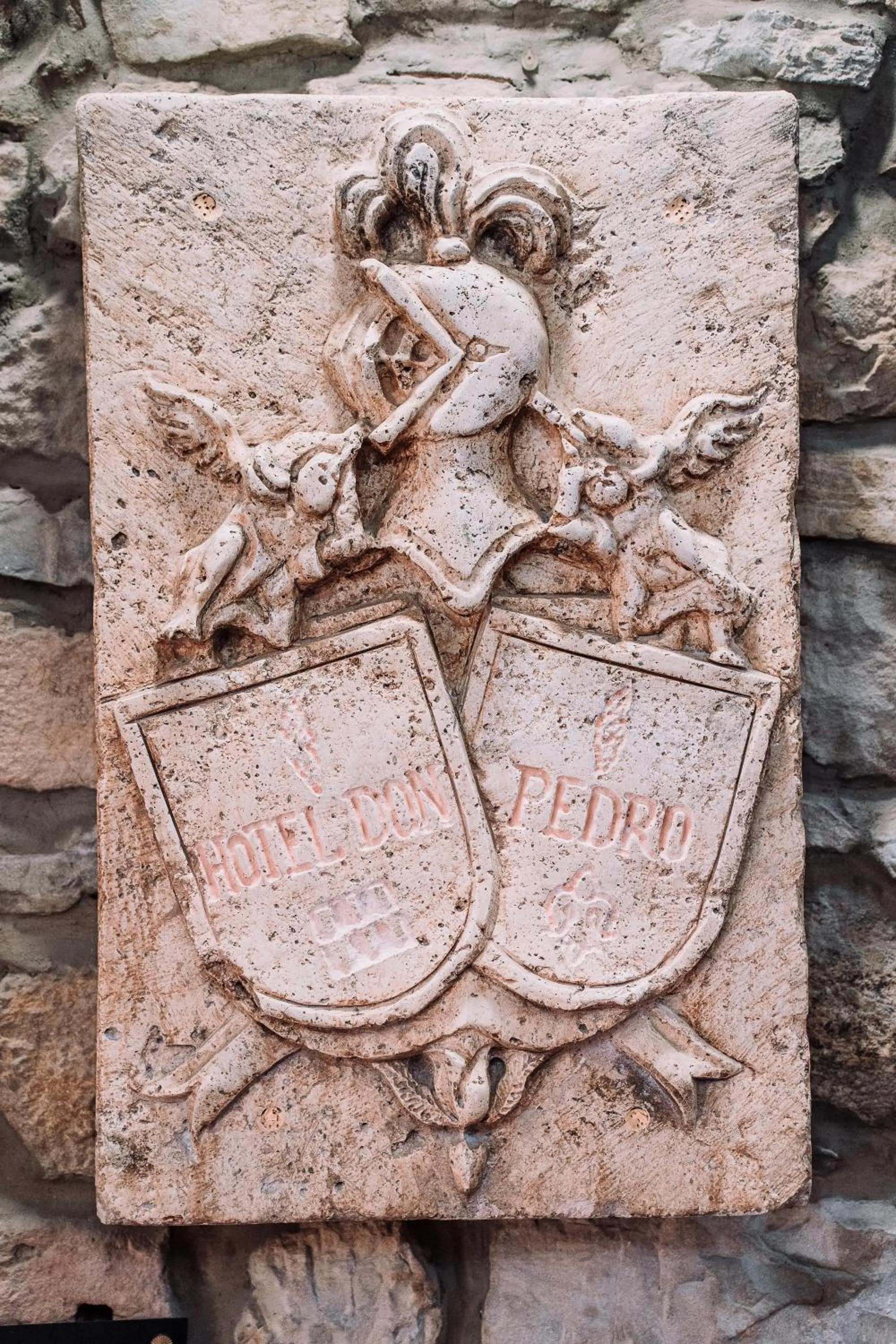 Decorative detail in Don Pedro