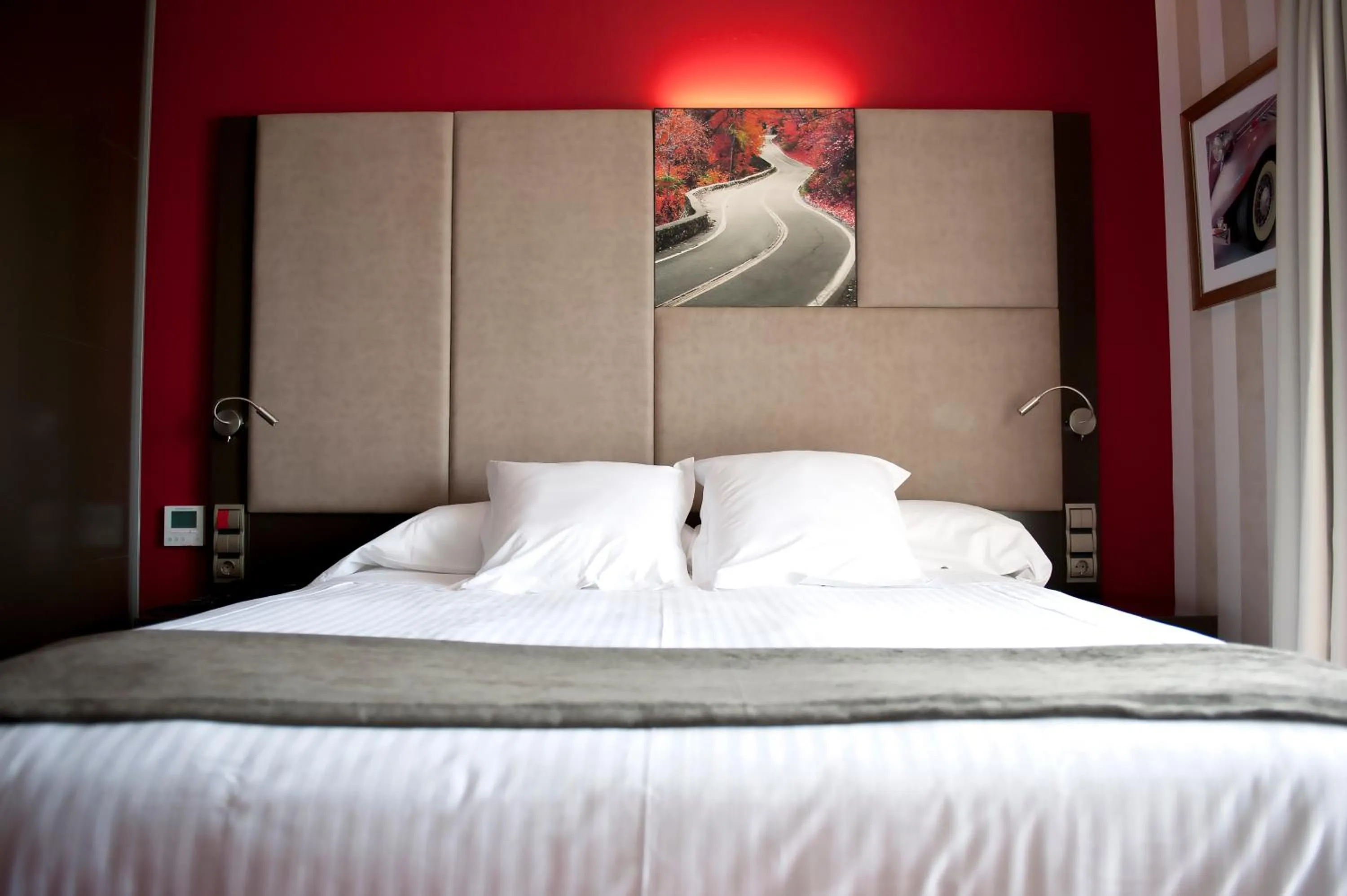 Bed in Costa Esmeralda Suites