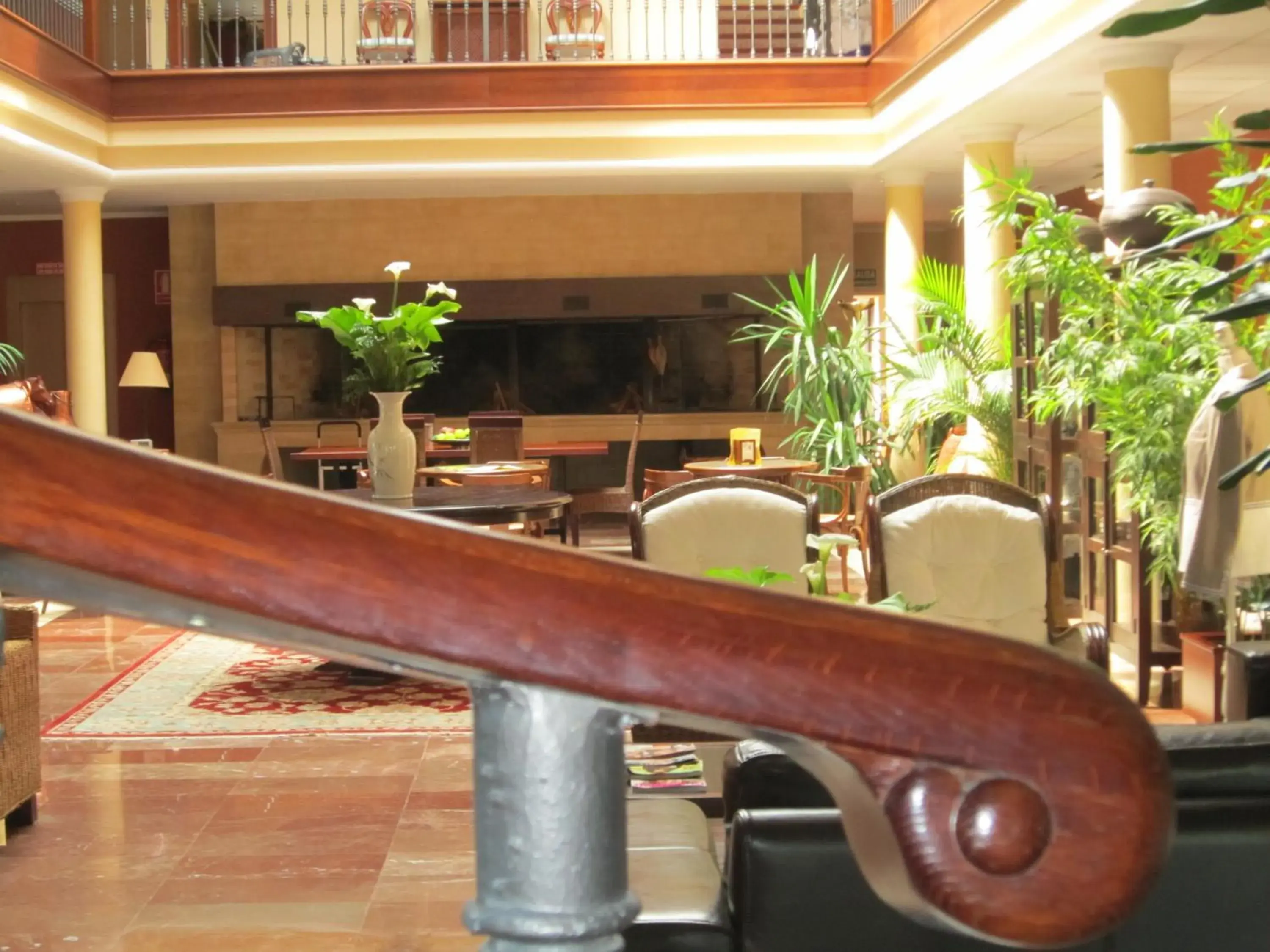 Living room in Hotel Finca La Mansión Living room in Hotel Finca La Mansión