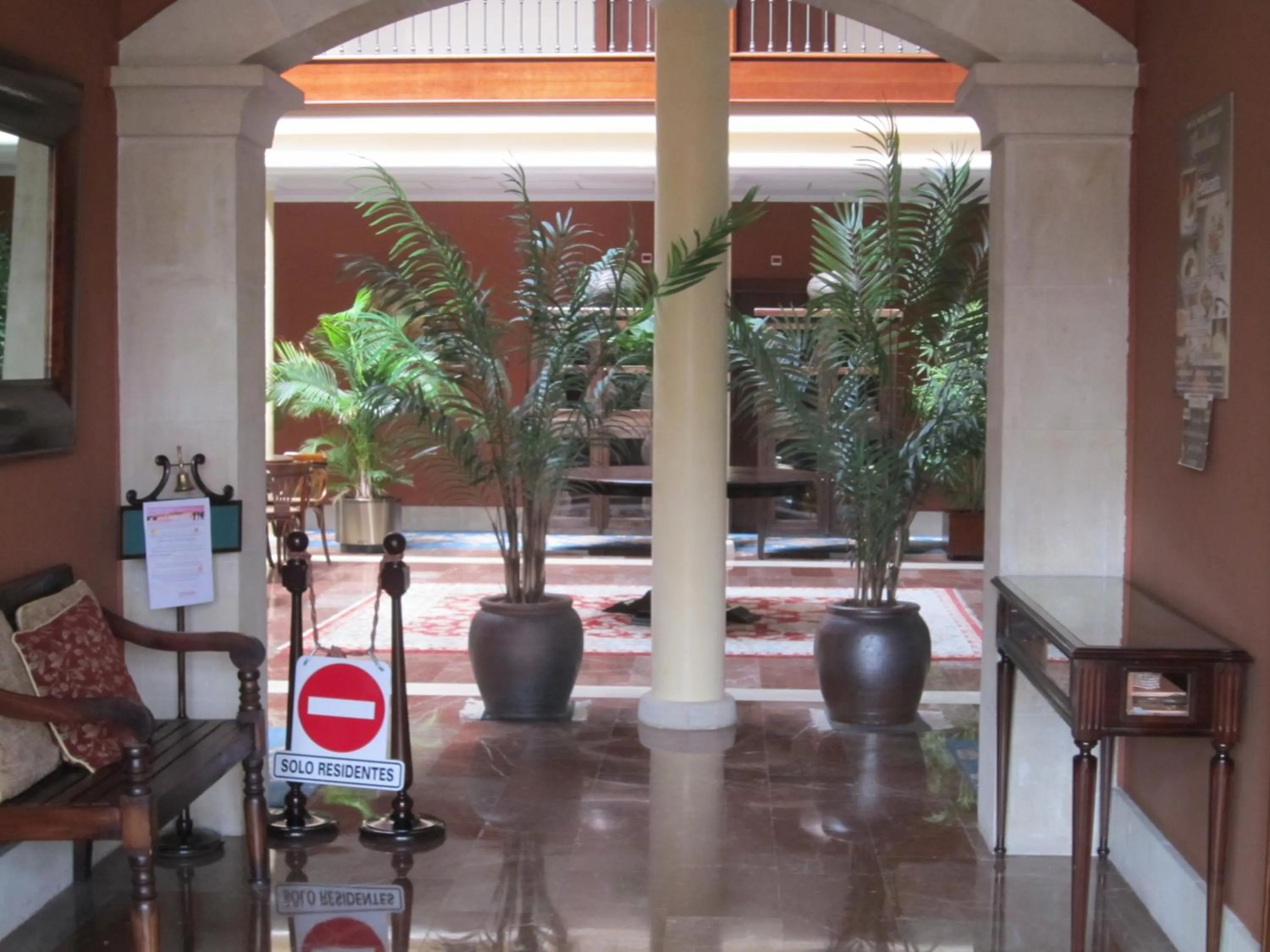 Lobby or reception in Hotel Finca La Mansión