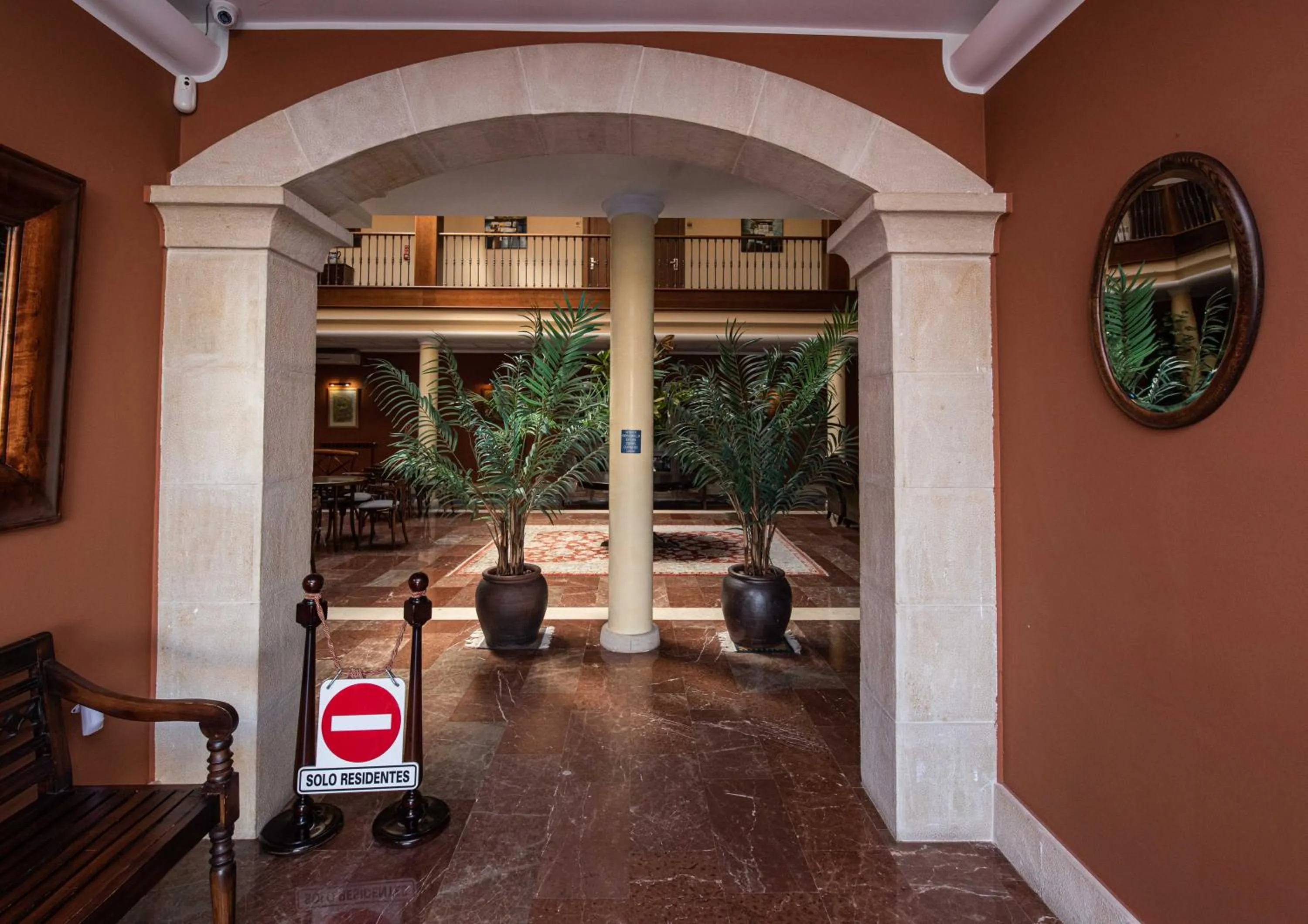 Lobby or reception in Hotel Finca La Mansión