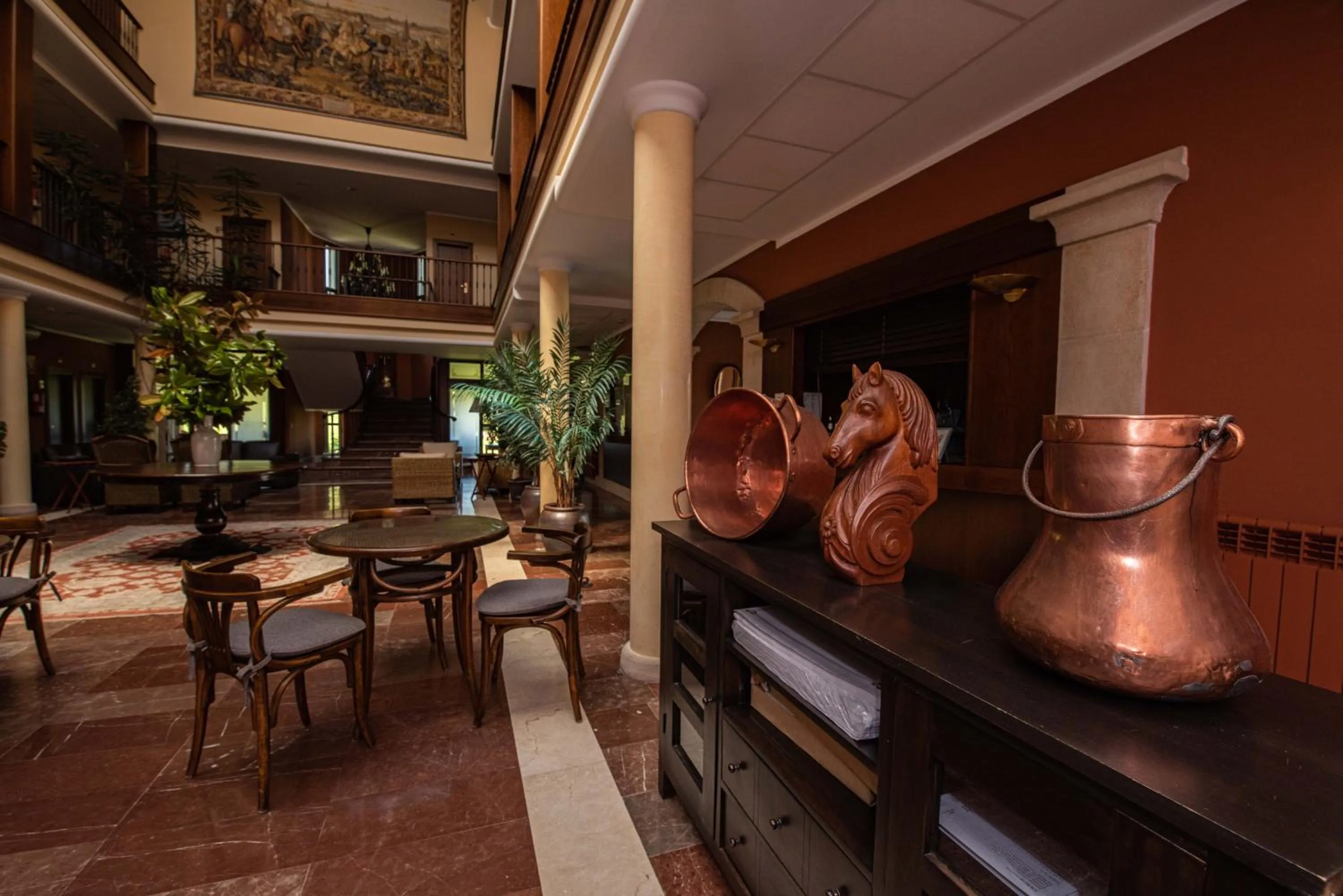 Lobby or reception in Hotel Finca La Mansión