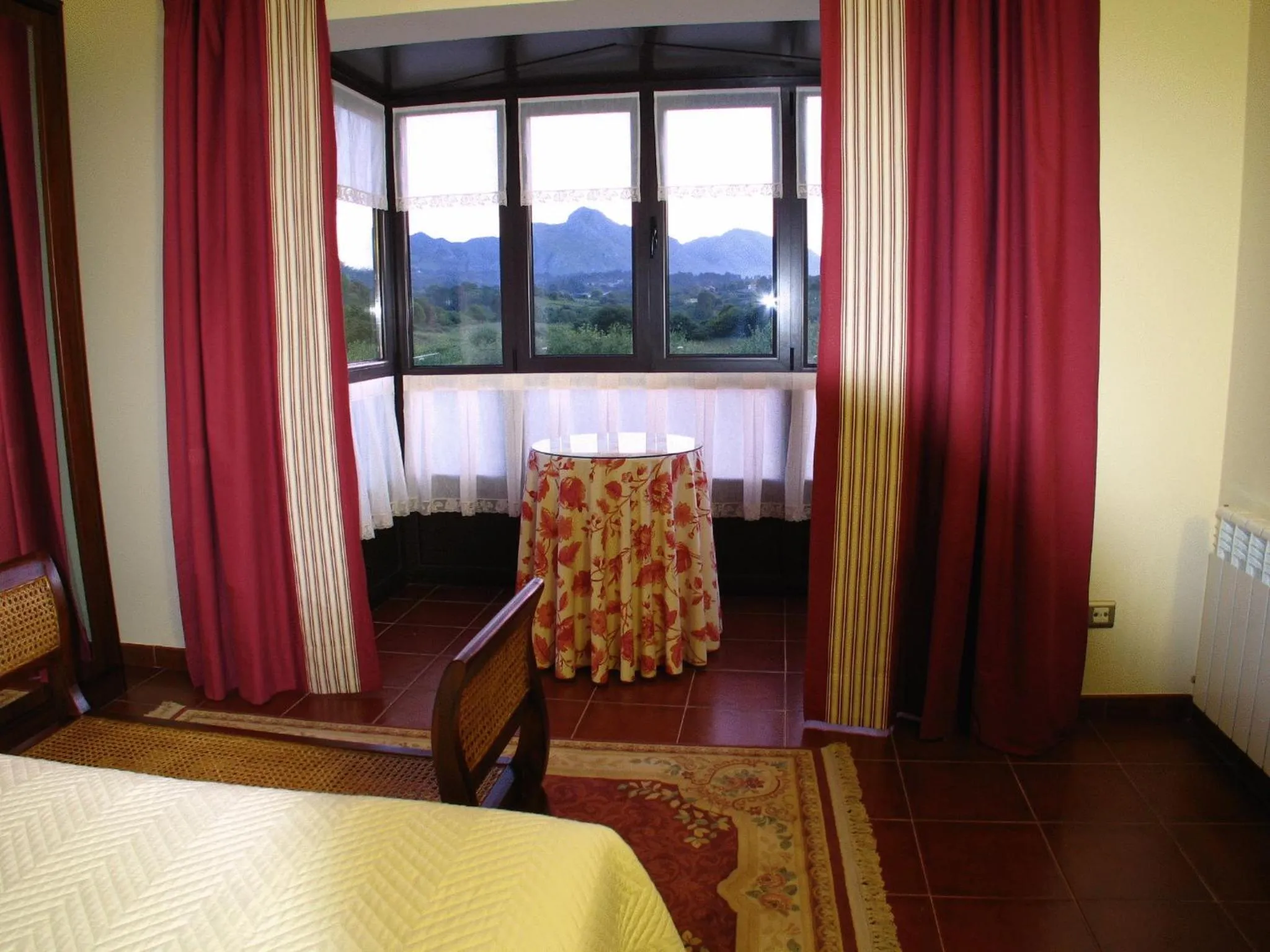 Balcony/Terrace, Bed in Hotel Finca La Mansión