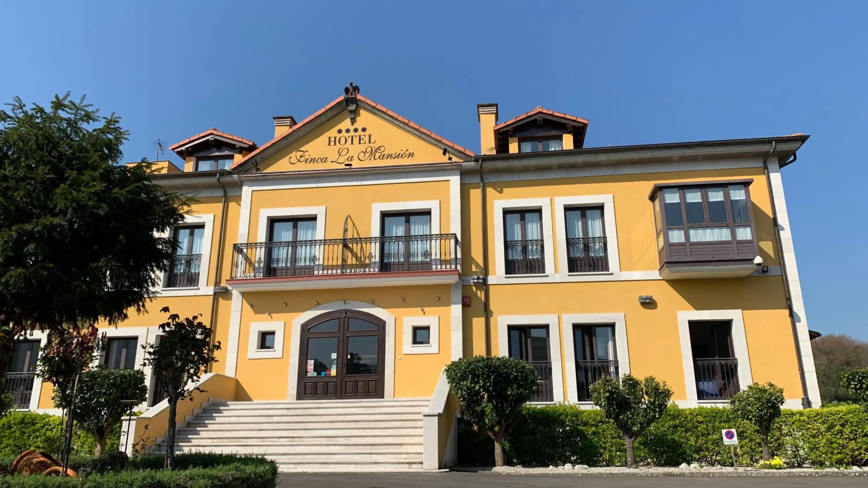 Property building in Hotel Finca La Mansión