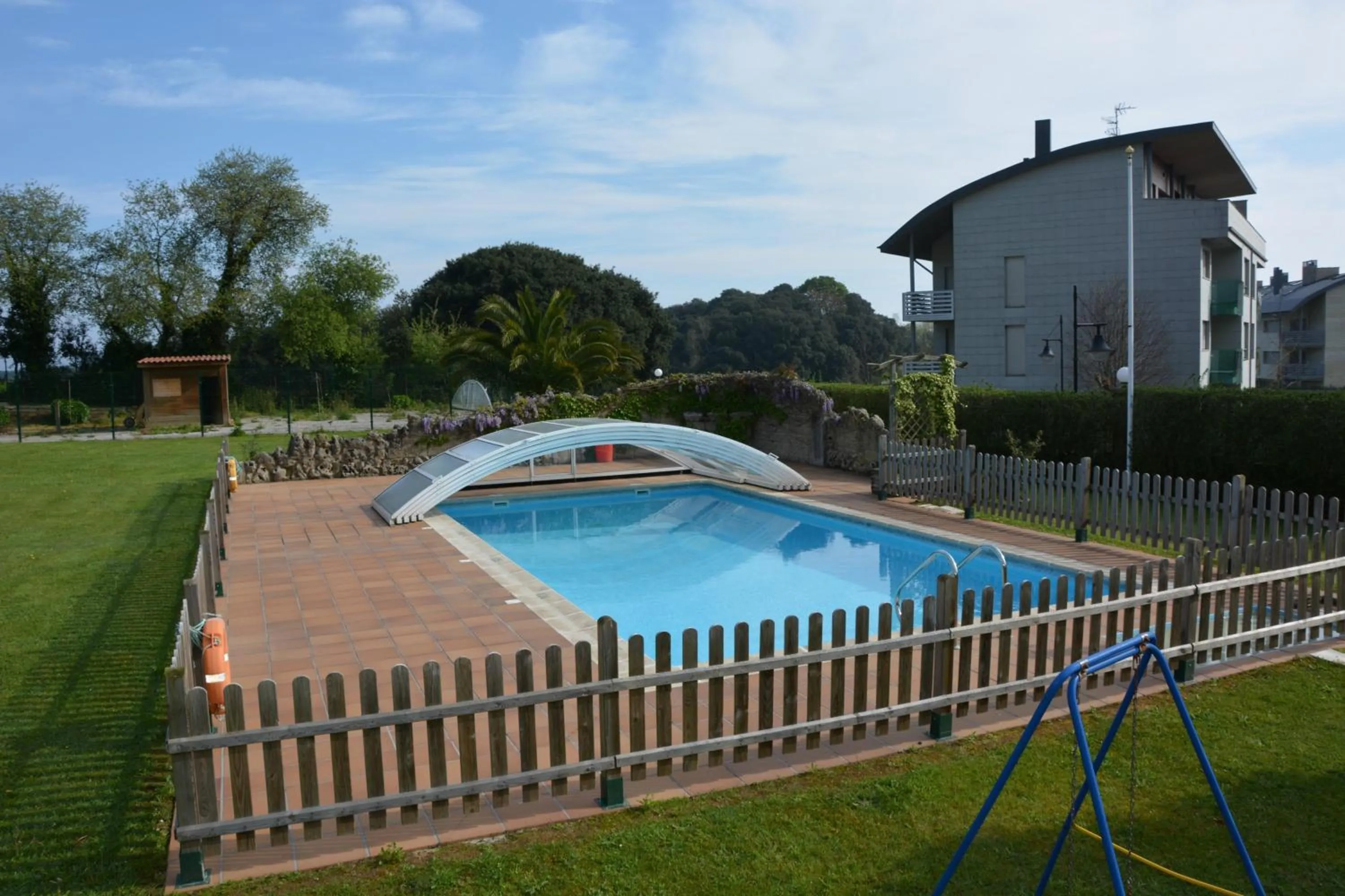 Swimming pool in Hotel Finca La Mansión