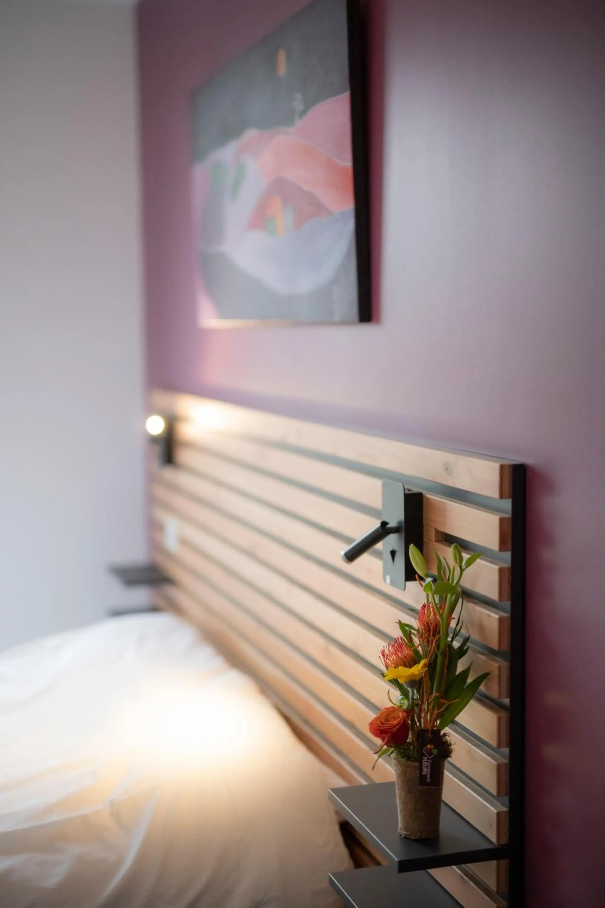 Decorative detail, Bed in L'Orée des Sources