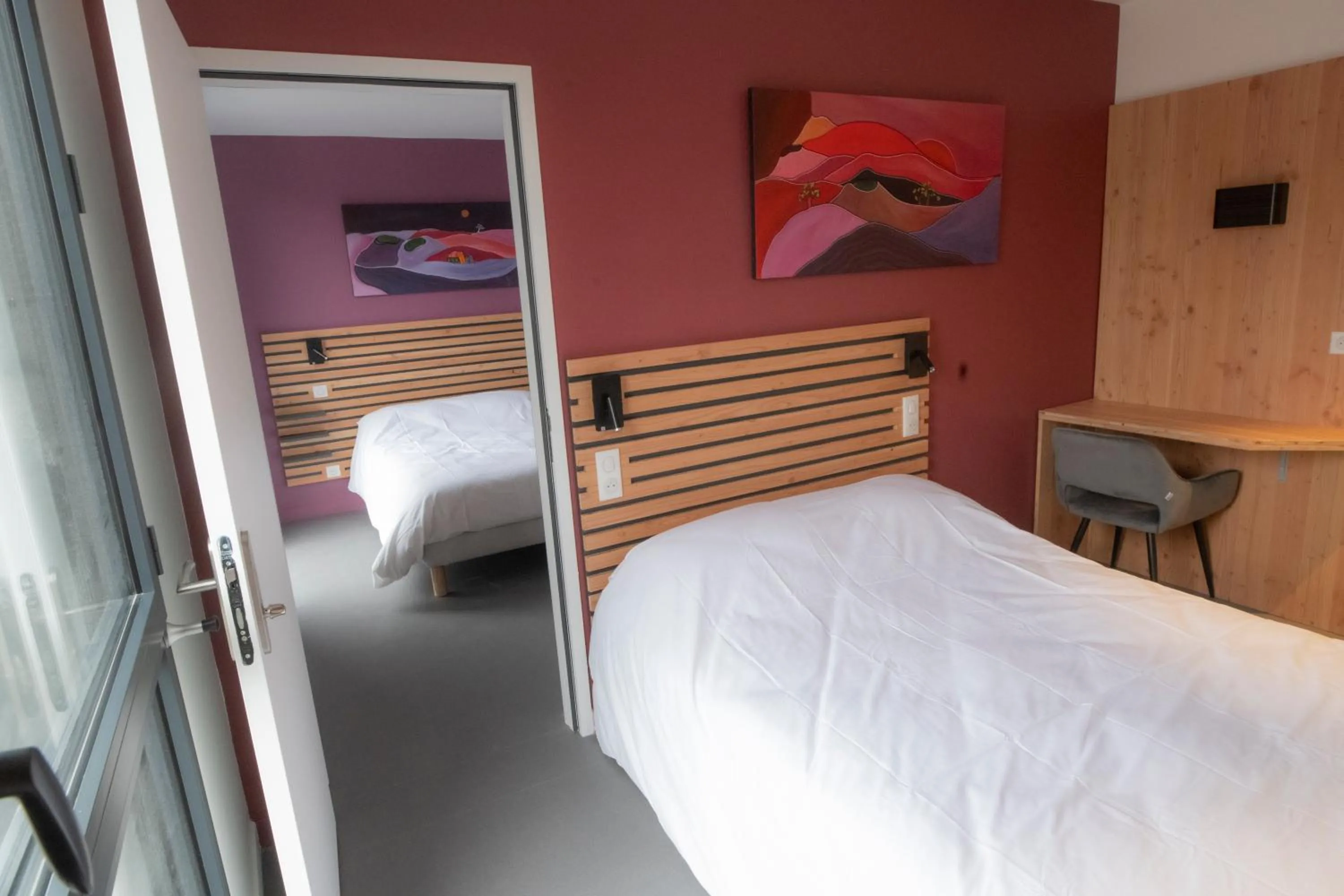 Bedroom, Bed in L'Orée des Sources