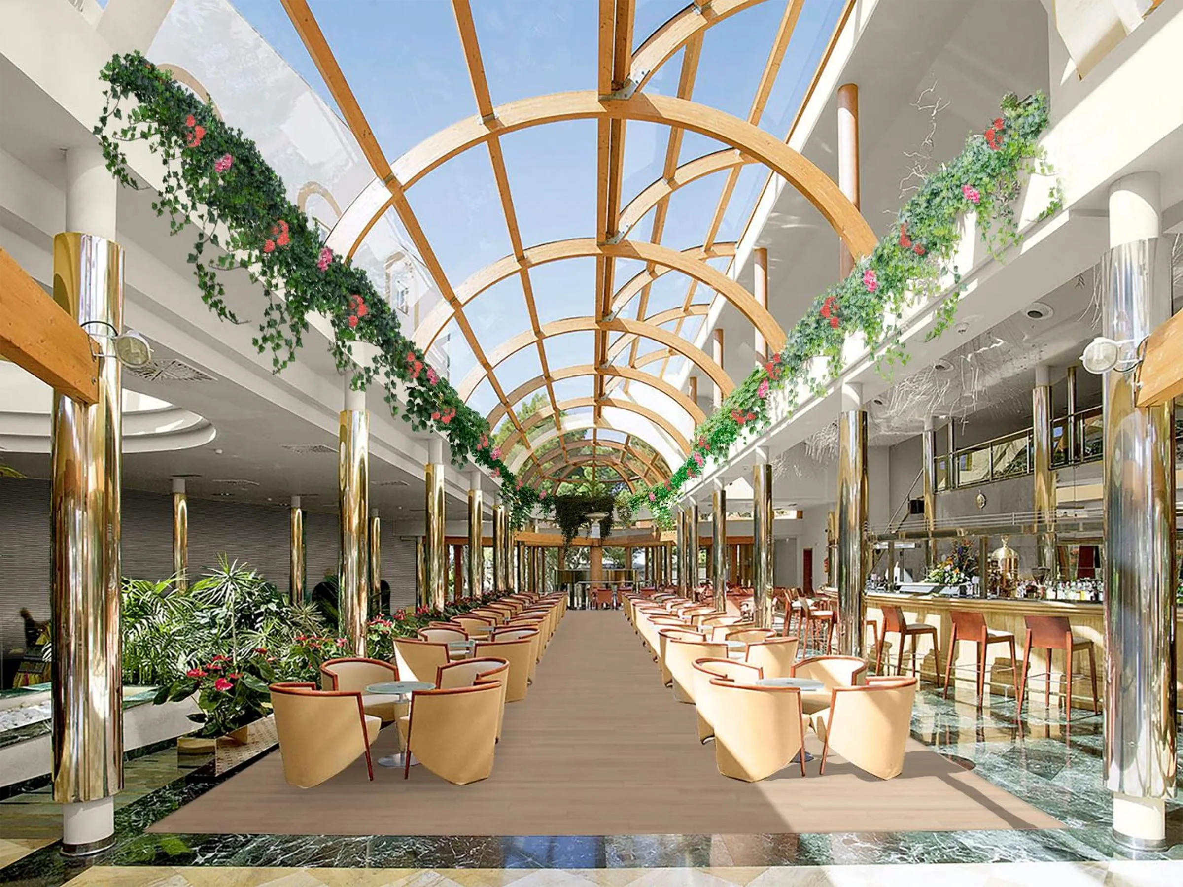 Lounge or bar in Ona Palmira Paradise Paguera