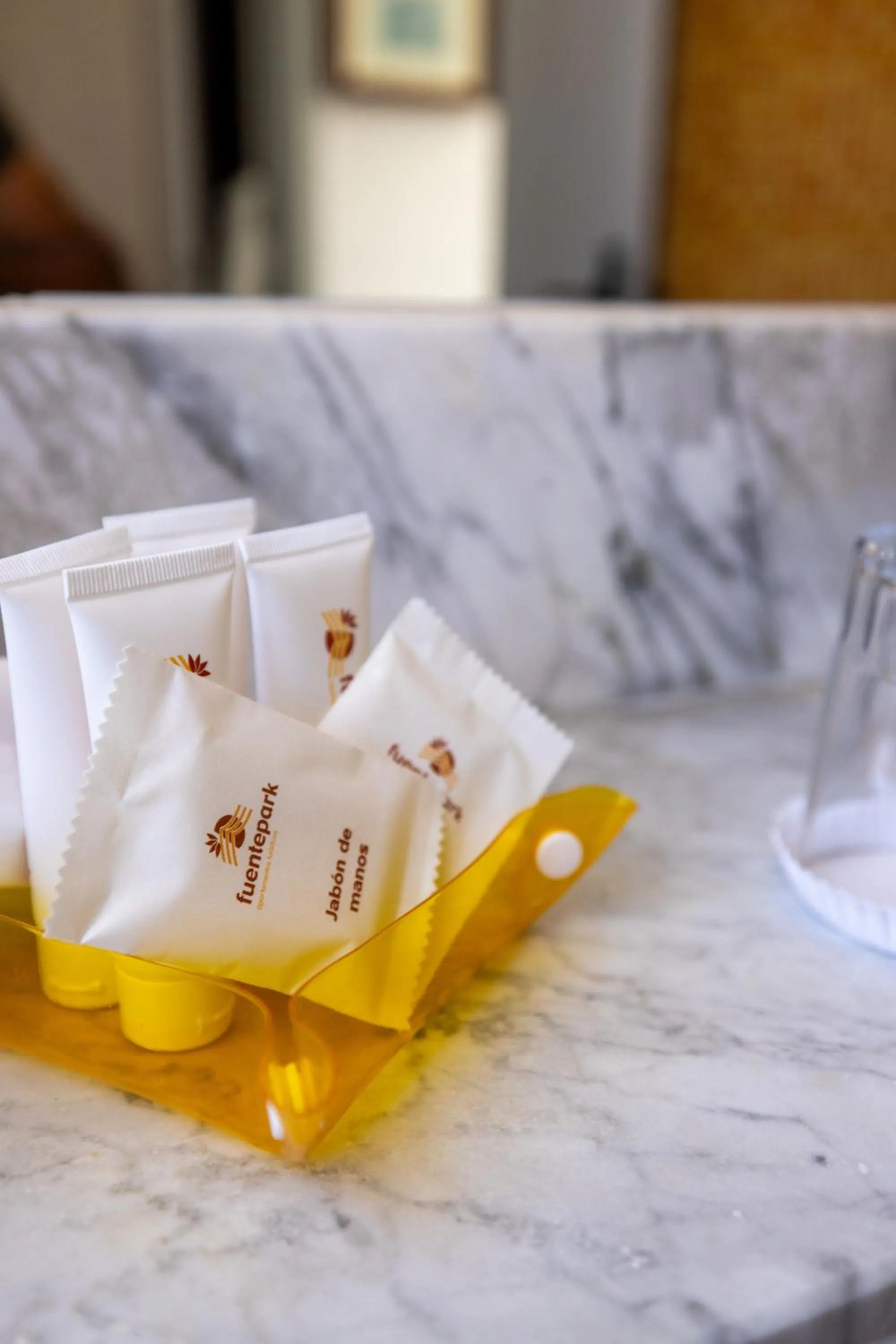 Bathroom in Fuentepark Apartments