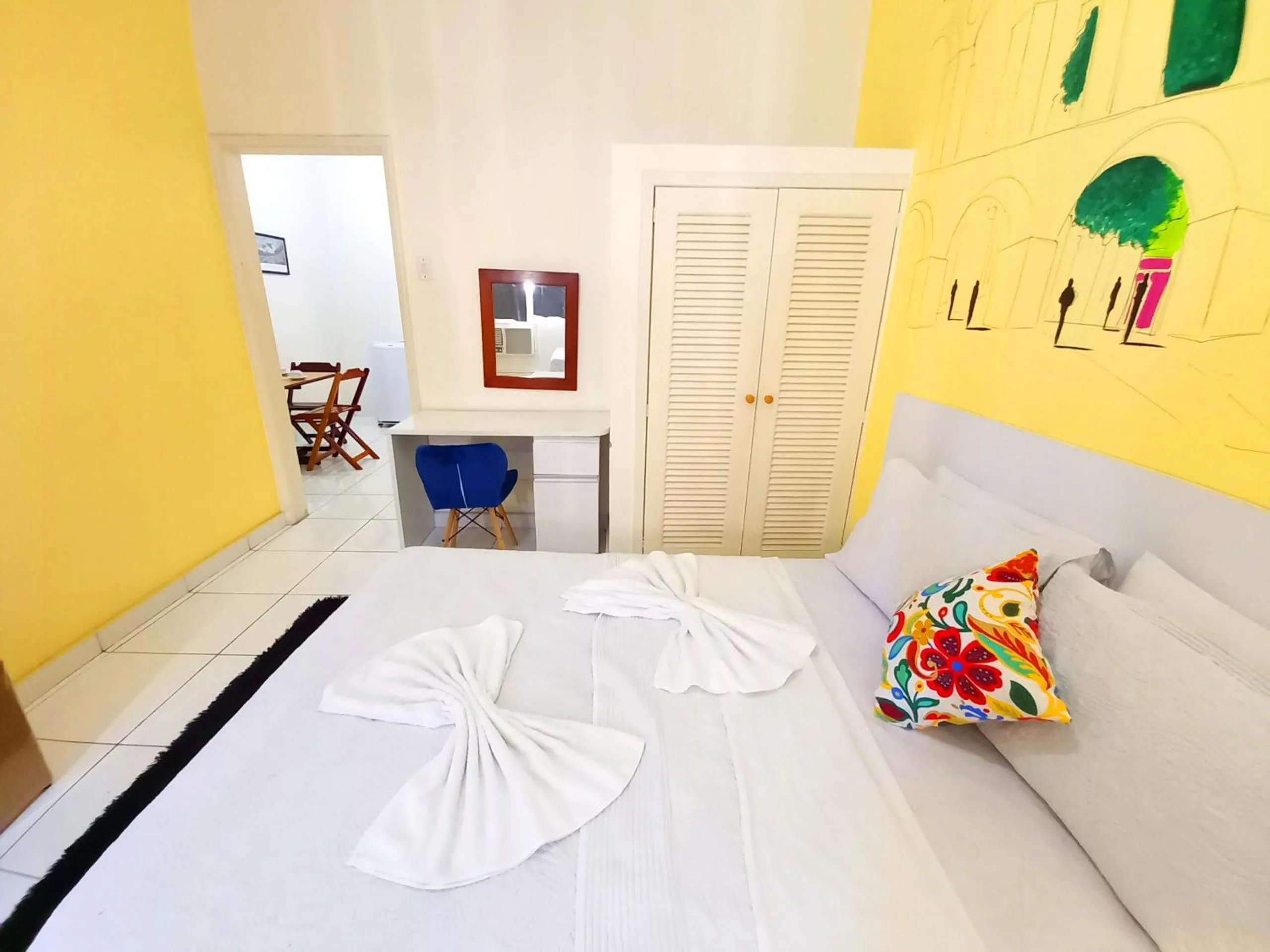 Bed in Studio Vista Mar Parcial TC1207