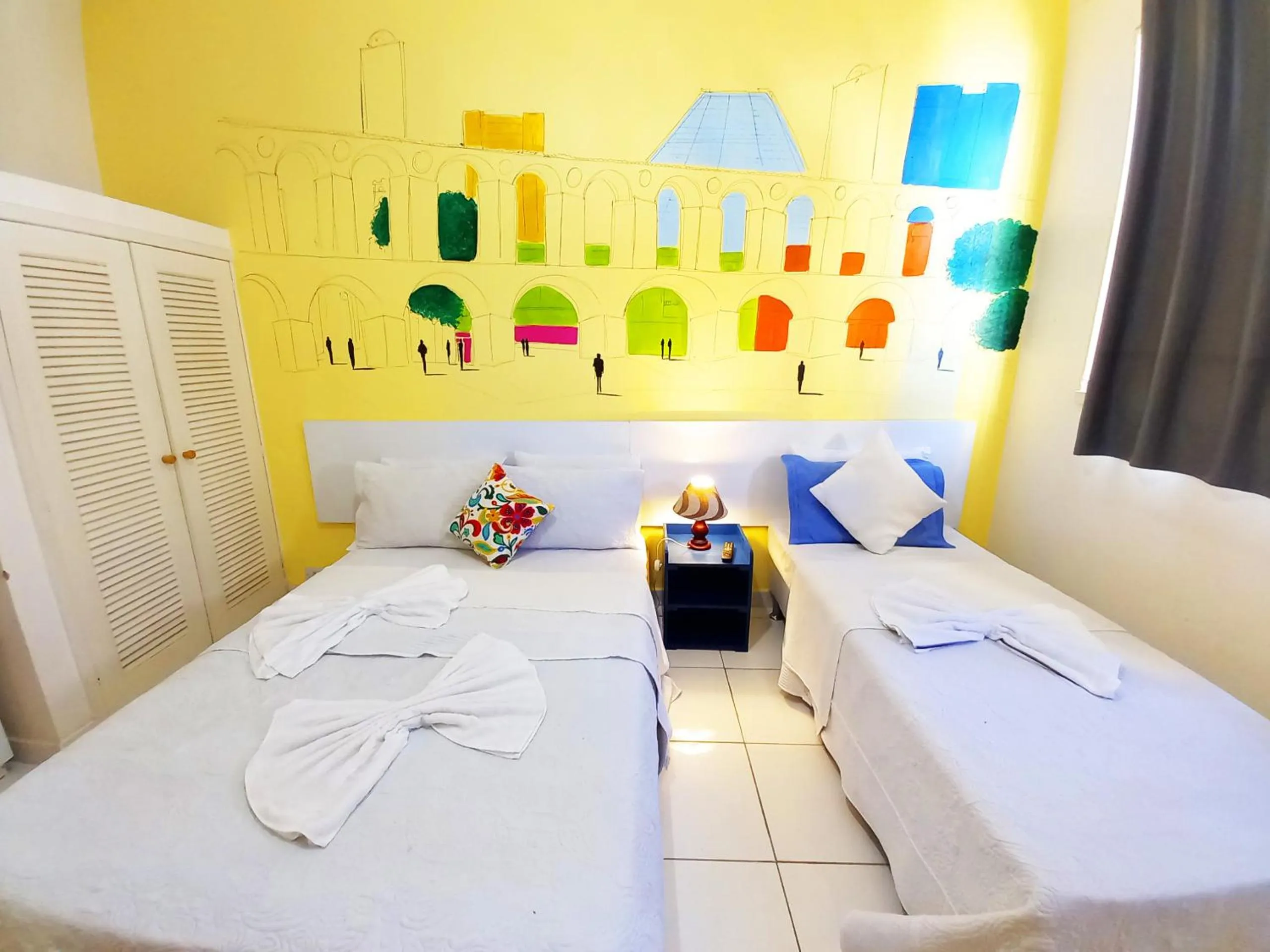 Bed in Studio Vista Mar Parcial TC1207