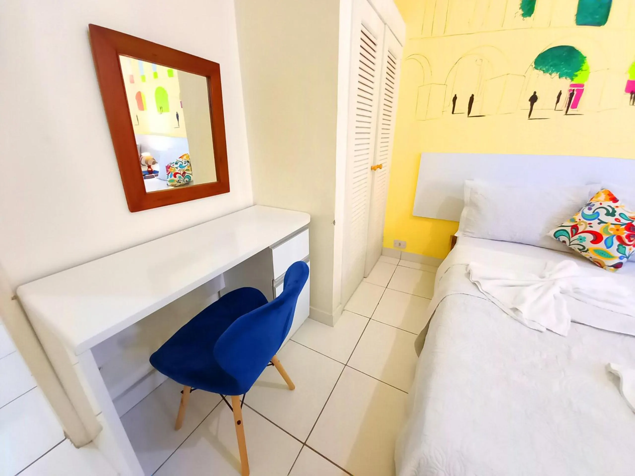 Bed in Studio Vista Mar Parcial TC1207