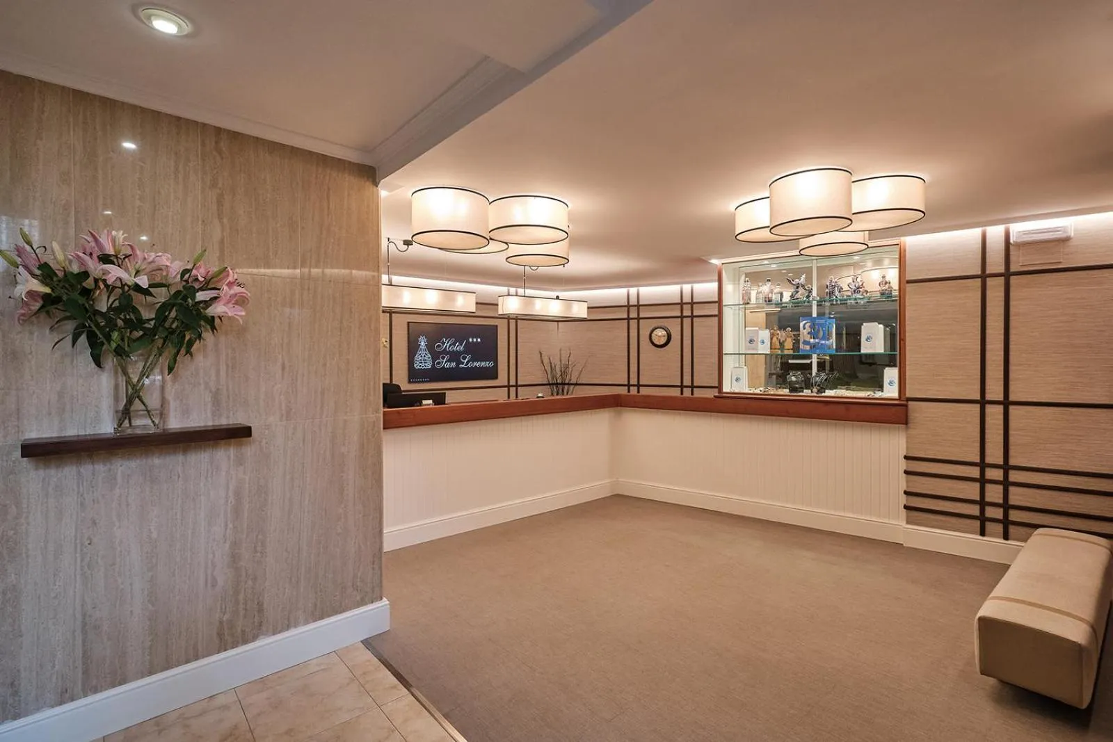 Lobby or reception in Hotel San Lorenzo