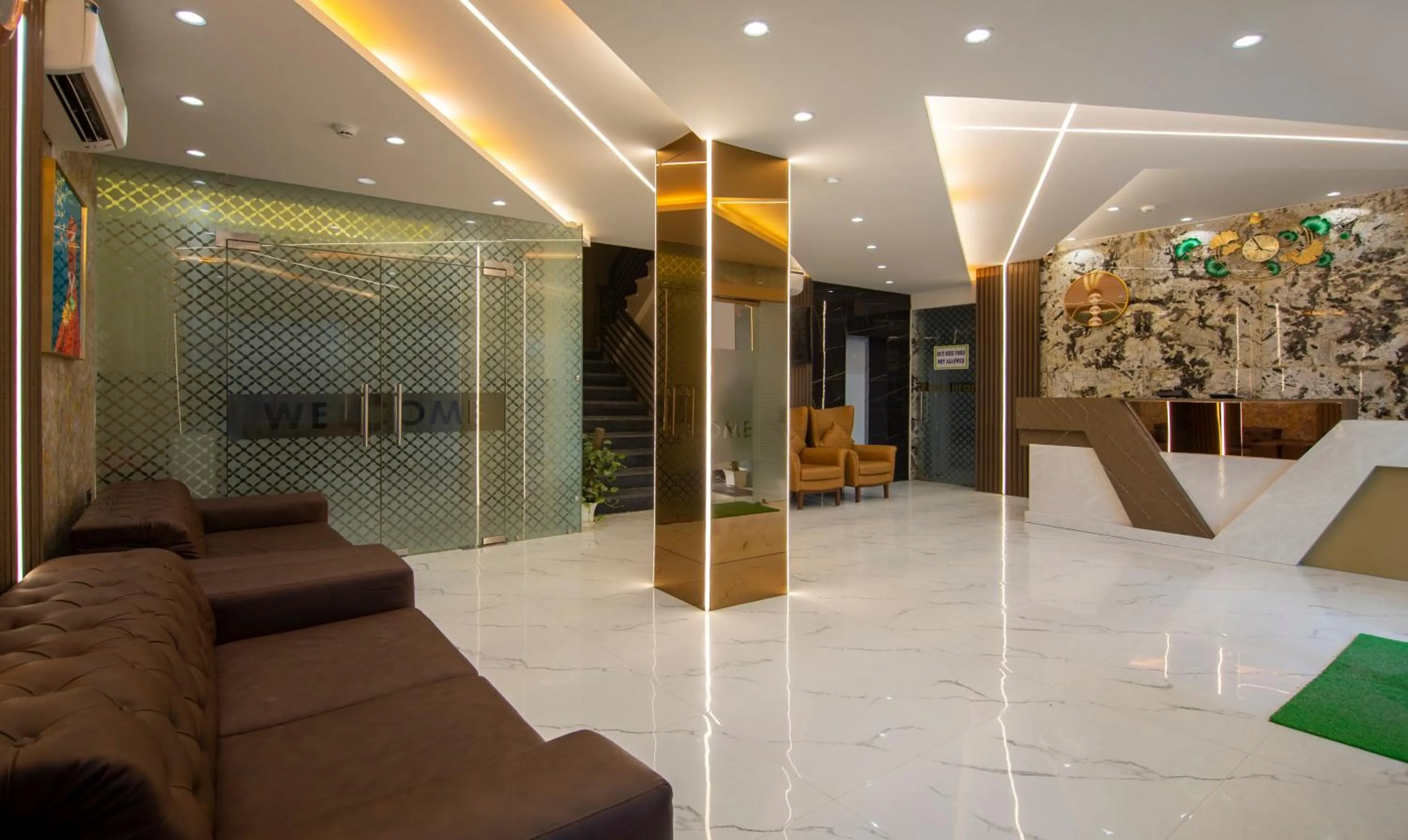 Lobby or reception in Treebo Trend The Armani