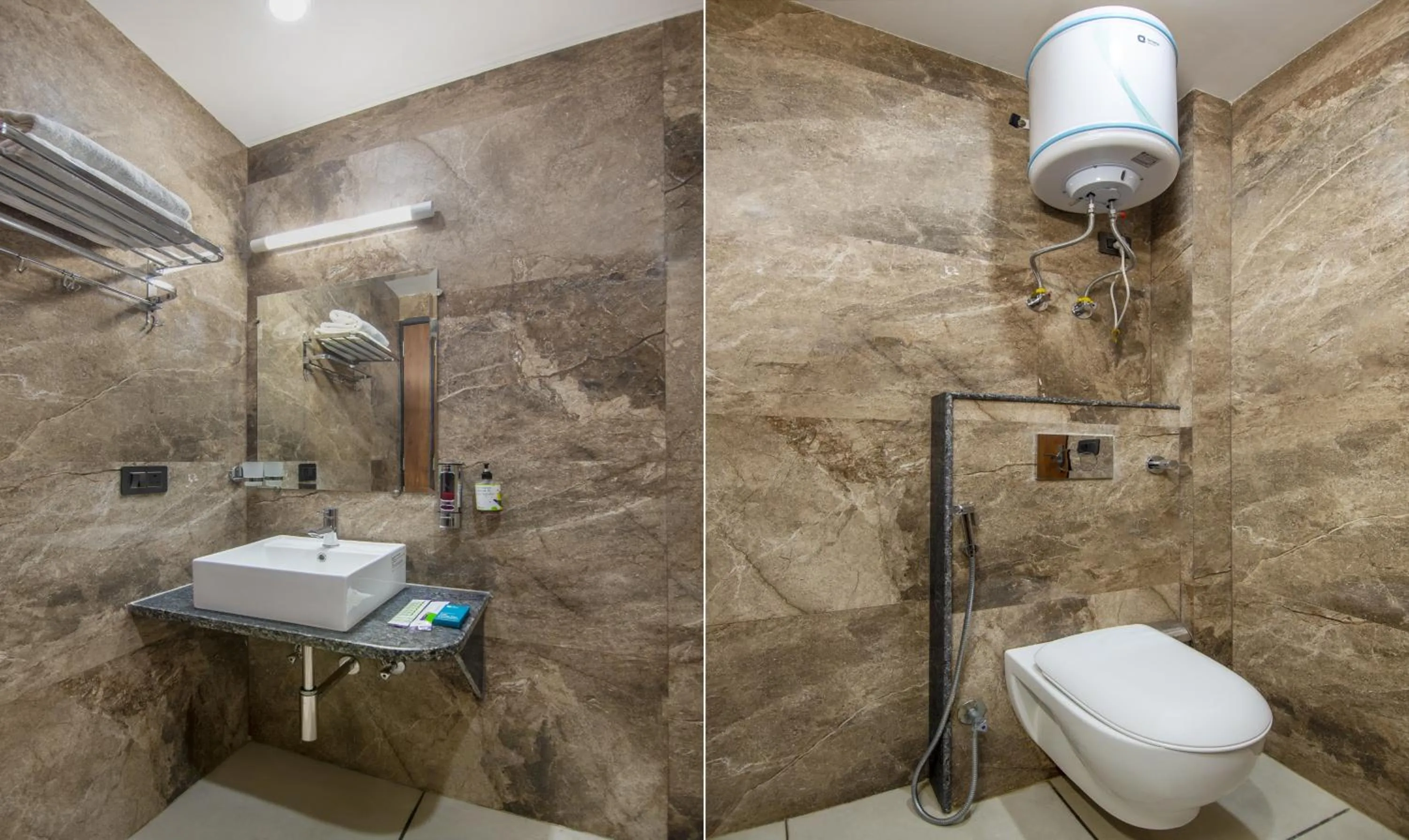 Toilet in Treebo Trend The Armani