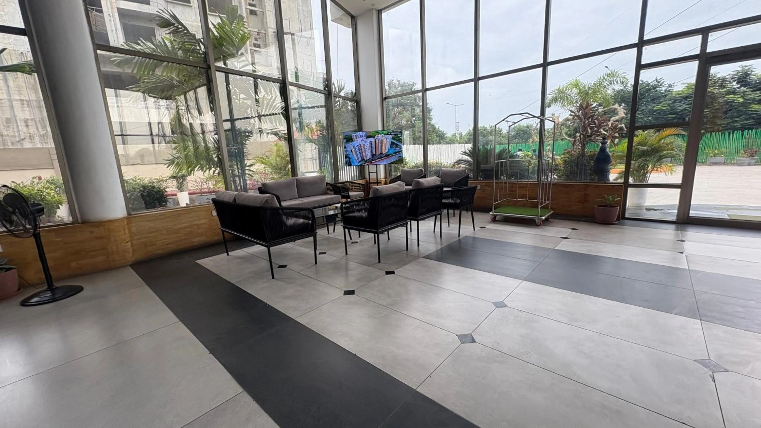 Seating area in PGC Chennai Resort & Club By SSS