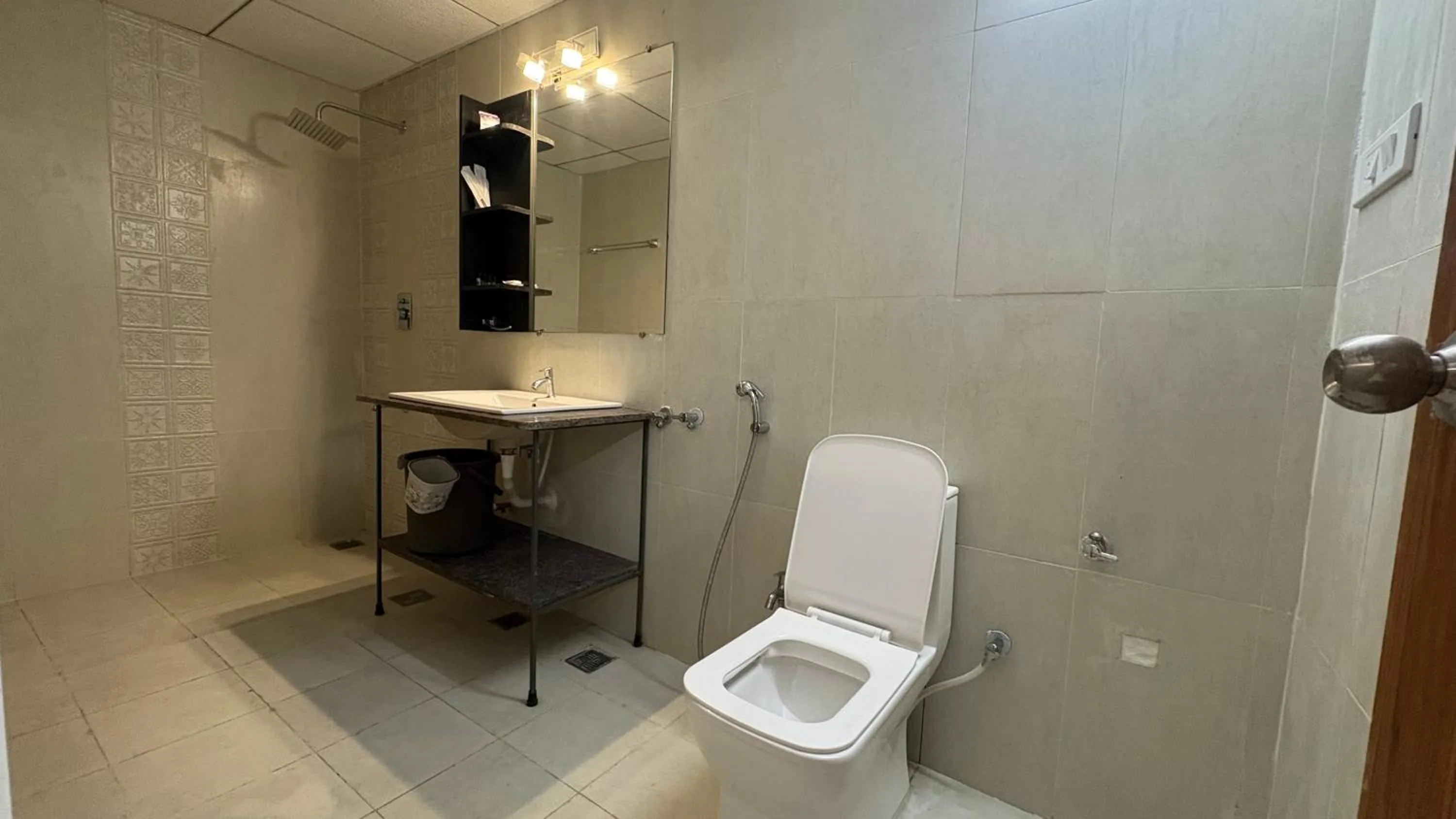 Shower in PGC Chennai Resort & Club By SSS