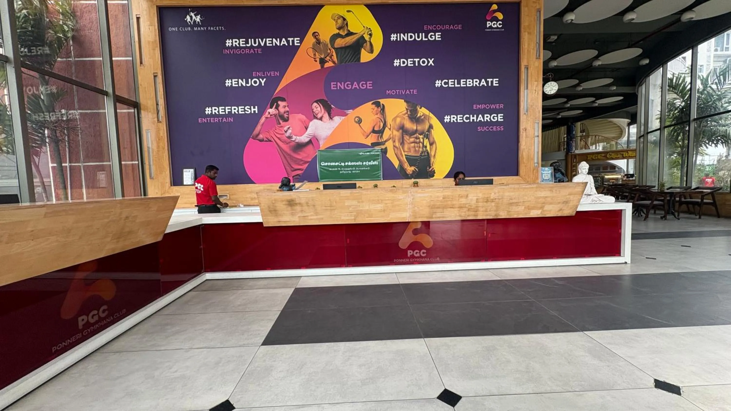 Logo/Certificate/Sign in PGC Chennai Resort & Club By SSS