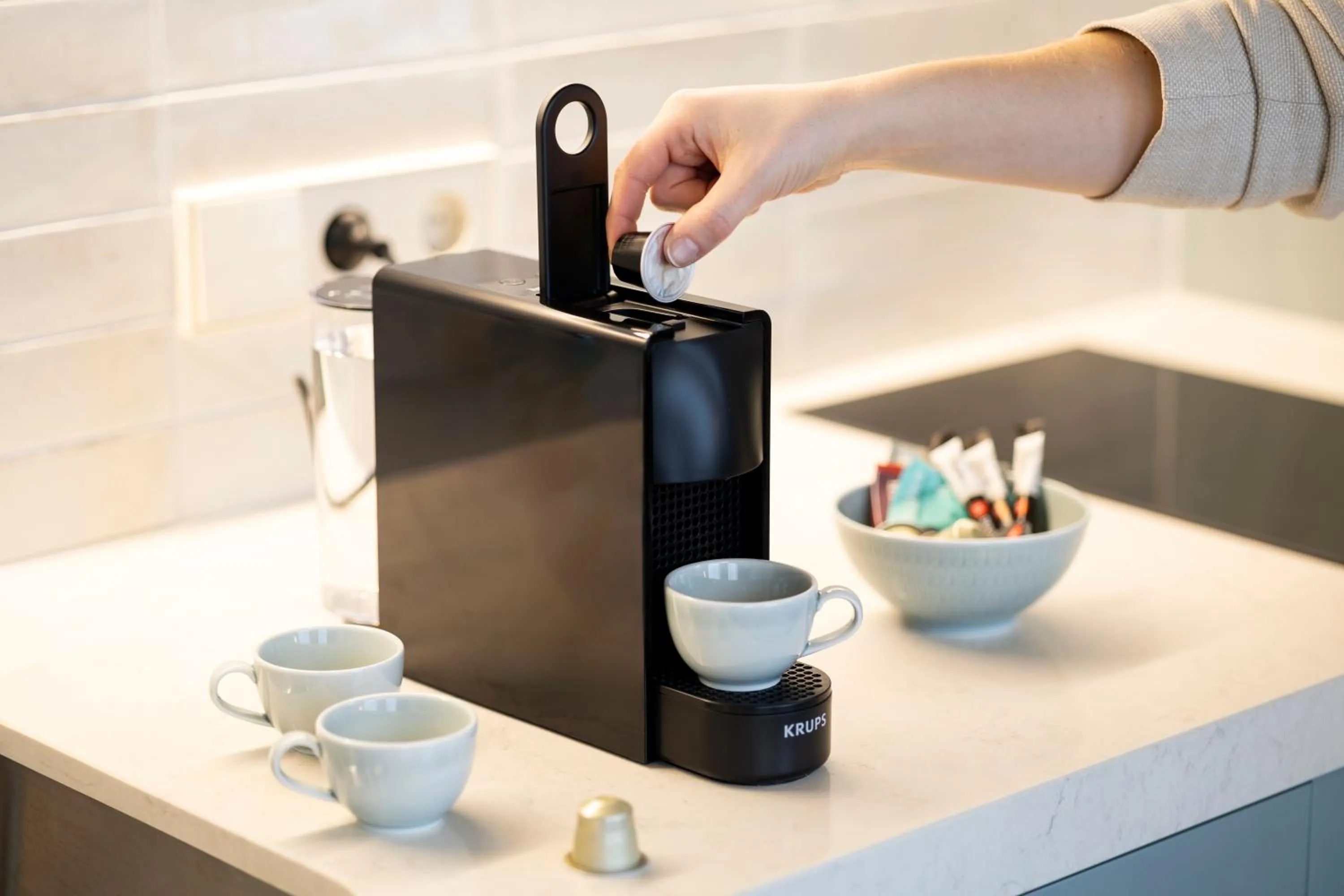 Coffee/tea facilities in Citadines Canal Amsterdam