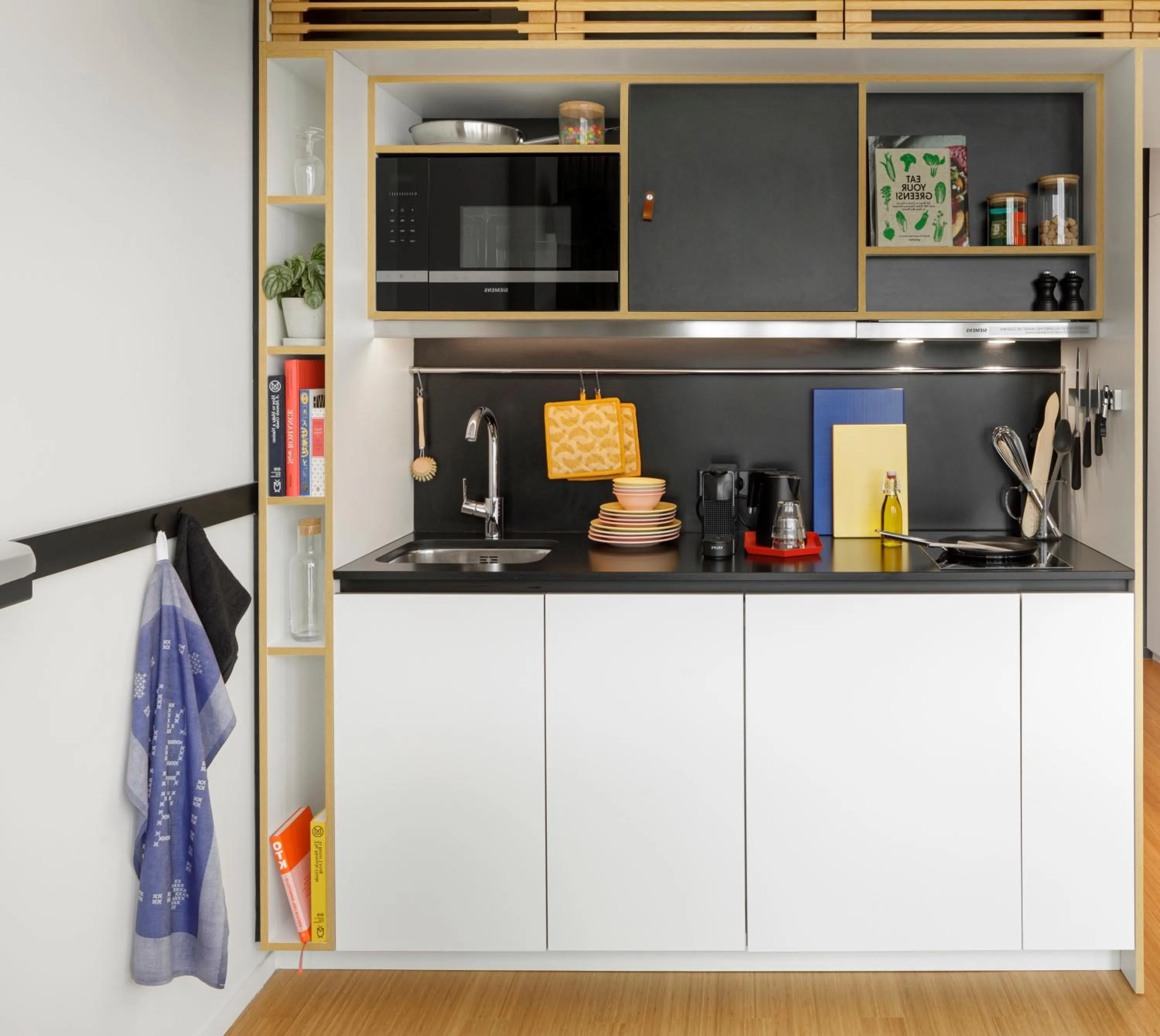 kitchen in Zoku Paris