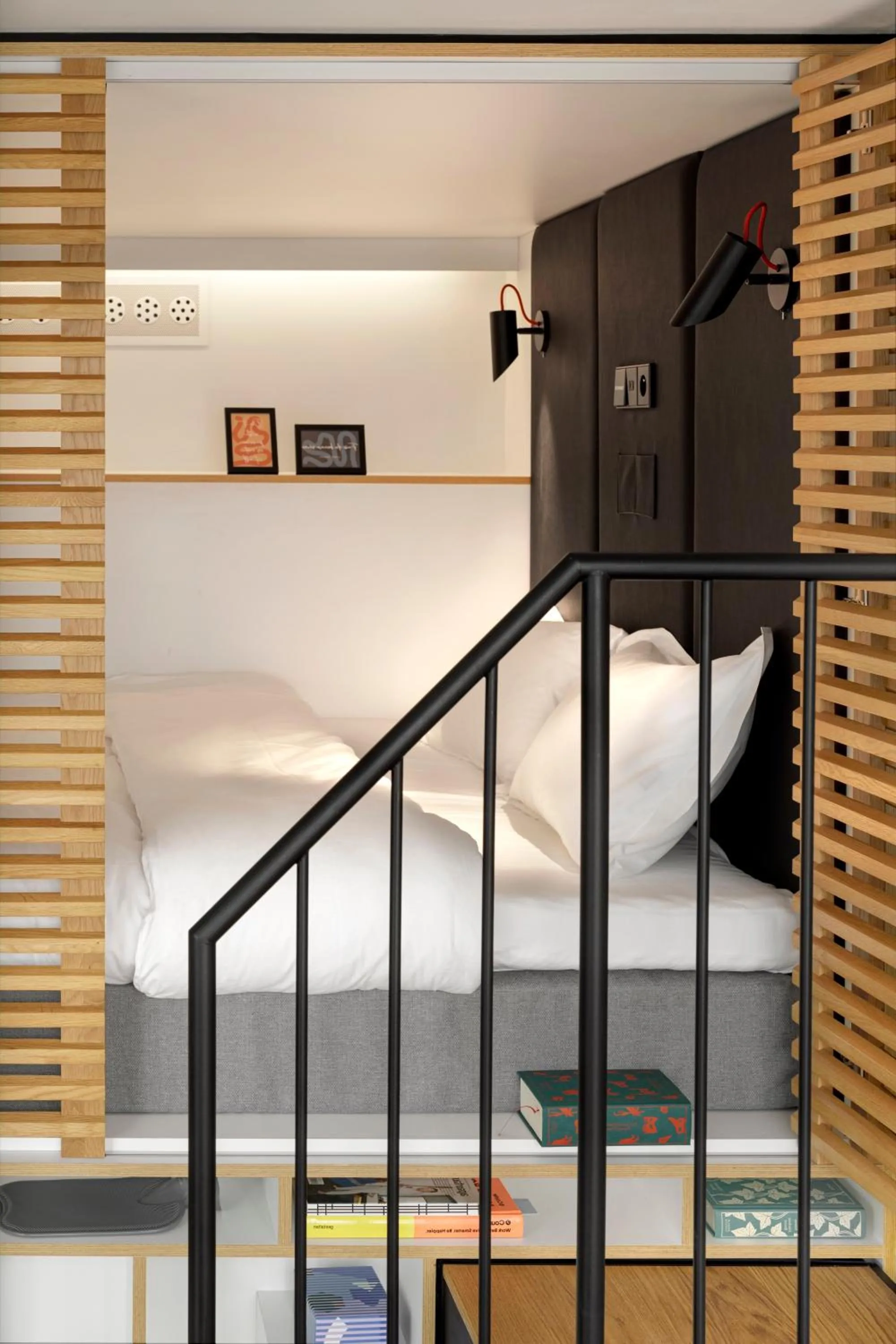 Bed in Zoku Paris