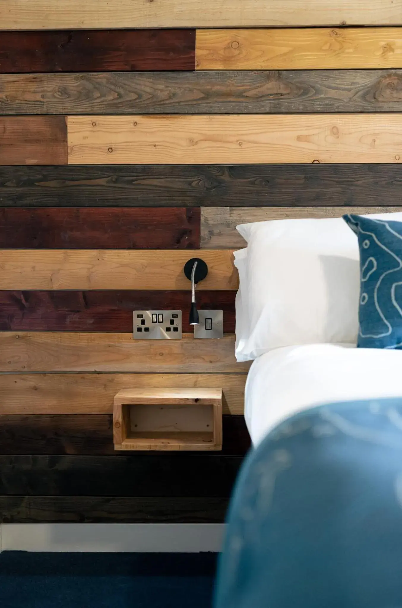 Bed in The Base Camp Hotel, Nevis Range Bed in The Base Camp Hotel, Nevis Range