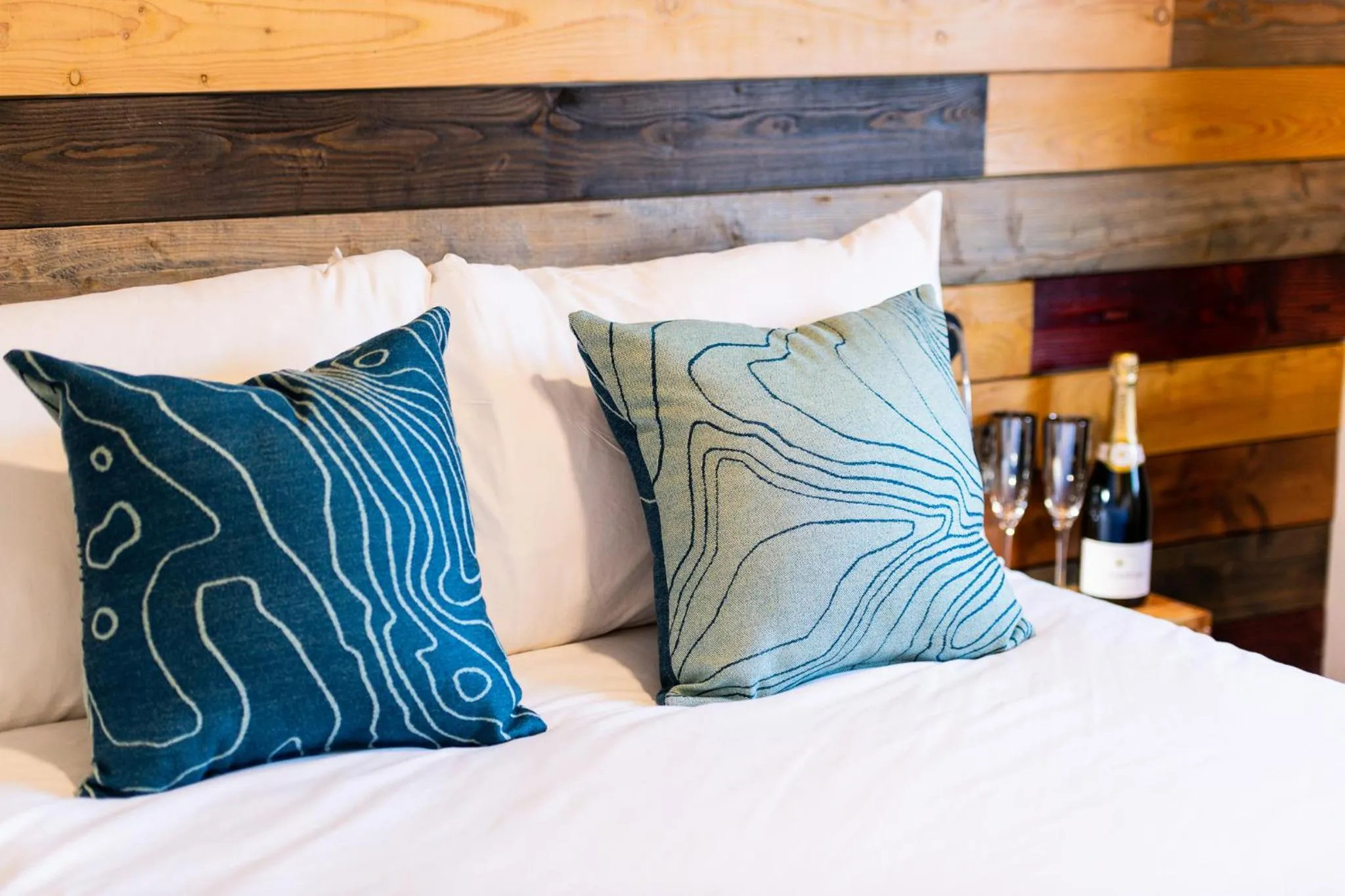 Bed in The Base Camp Hotel, Nevis Range