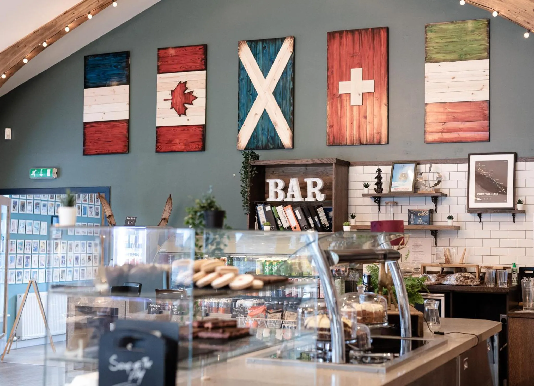 Restaurant/places to eat in The Base Camp Hotel, Nevis Range