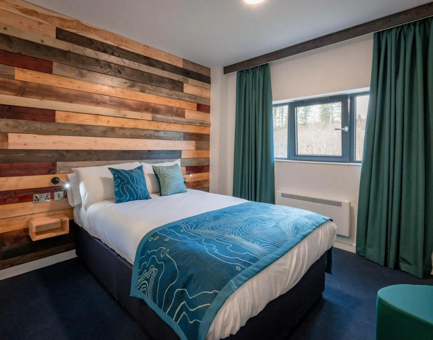 Photo of the whole room, Bed in The Base Camp Hotel, Nevis Range