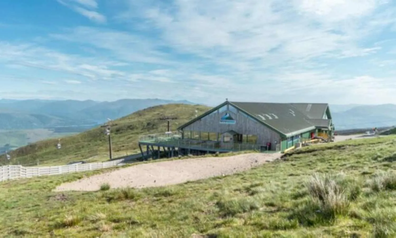 Property building in The Base Camp Hotel, Nevis Range