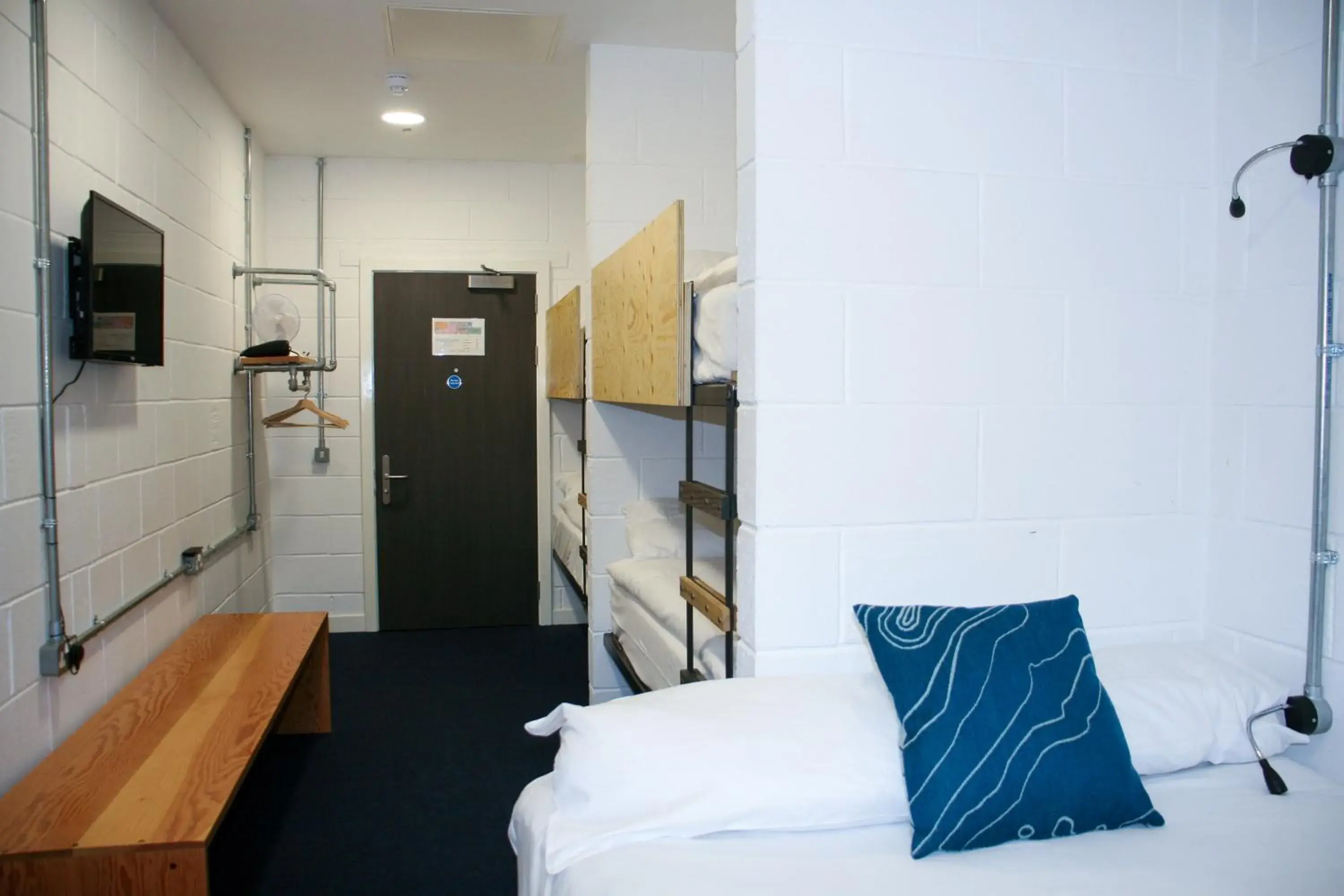 Bed in The Base Camp Hotel, Nevis Range Bed in The Base Camp Hotel, Nevis Range