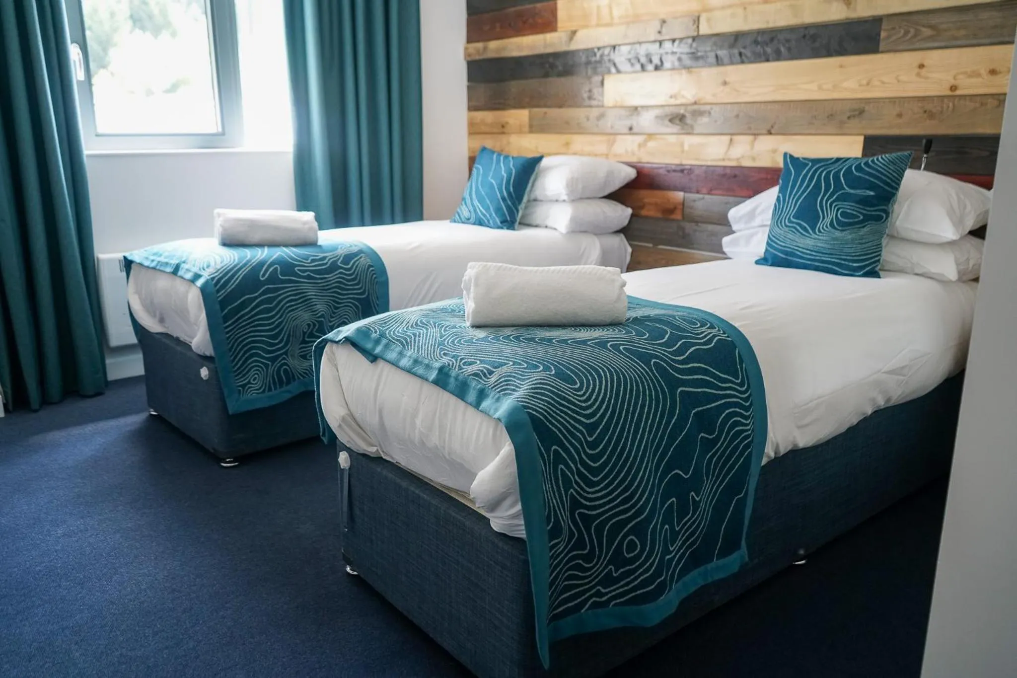 Bedroom, Bed in The Base Camp Hotel, Nevis Range