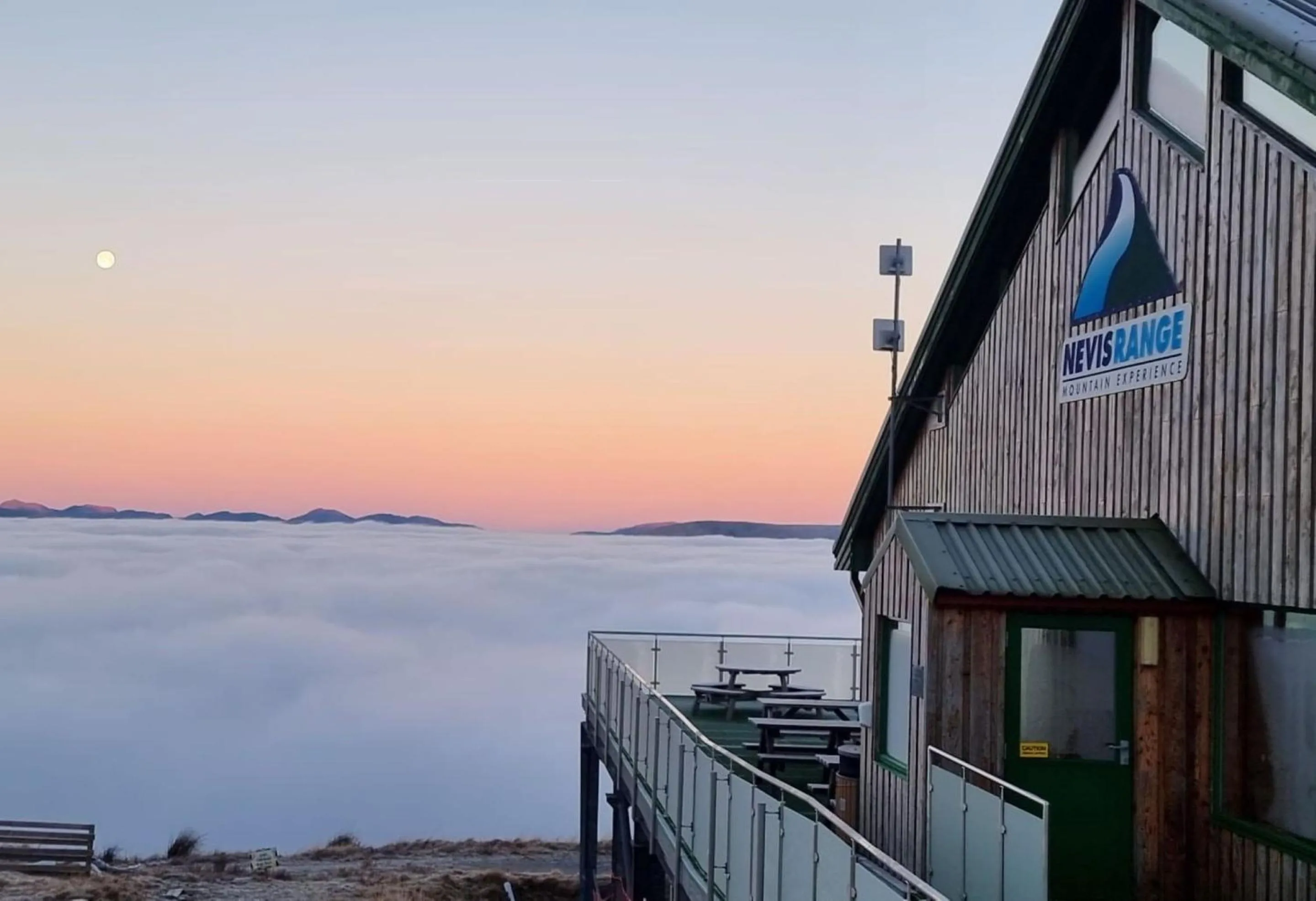 Property building in The Base Camp Hotel, Nevis Range