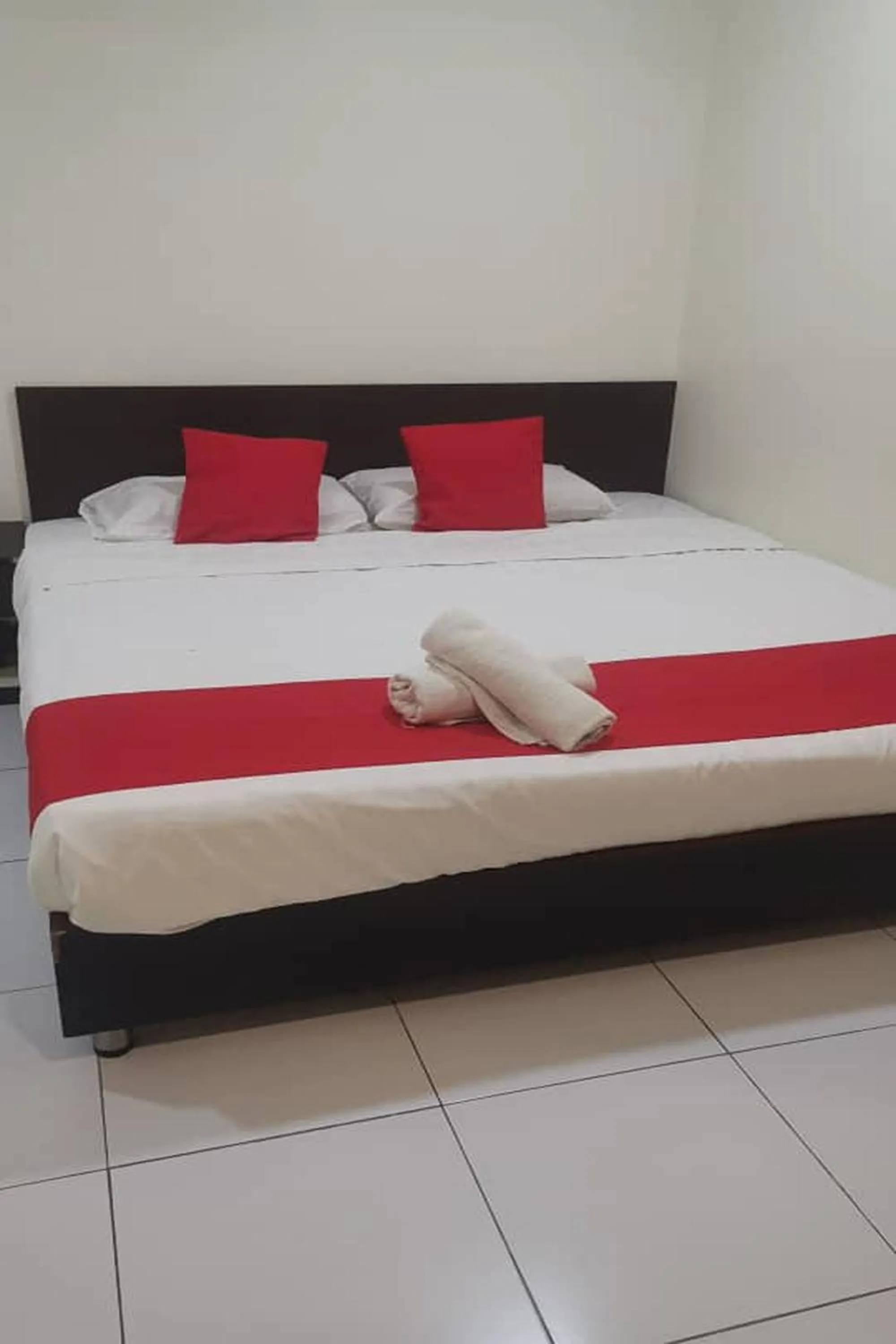 Bed in Q Hotel Temerloh