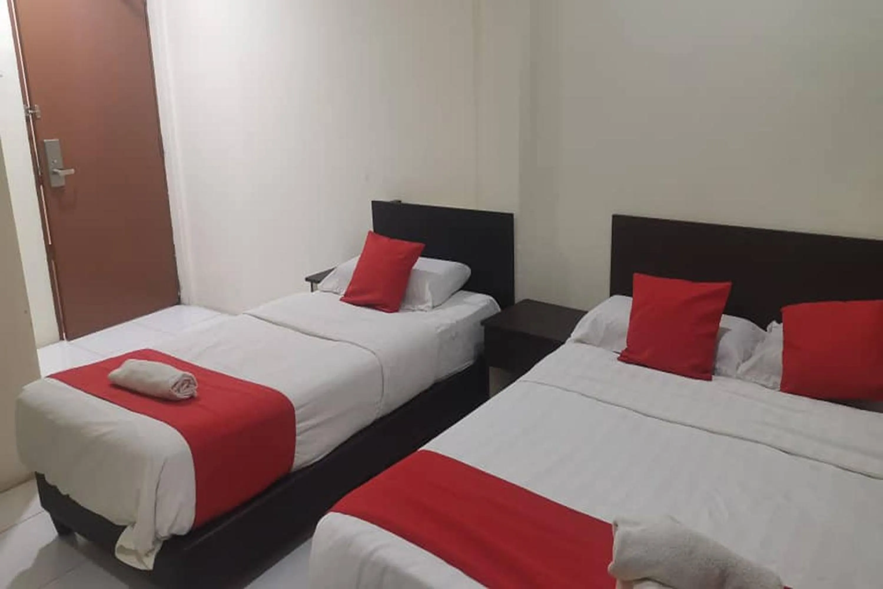 Bed in Q Hotel Temerloh