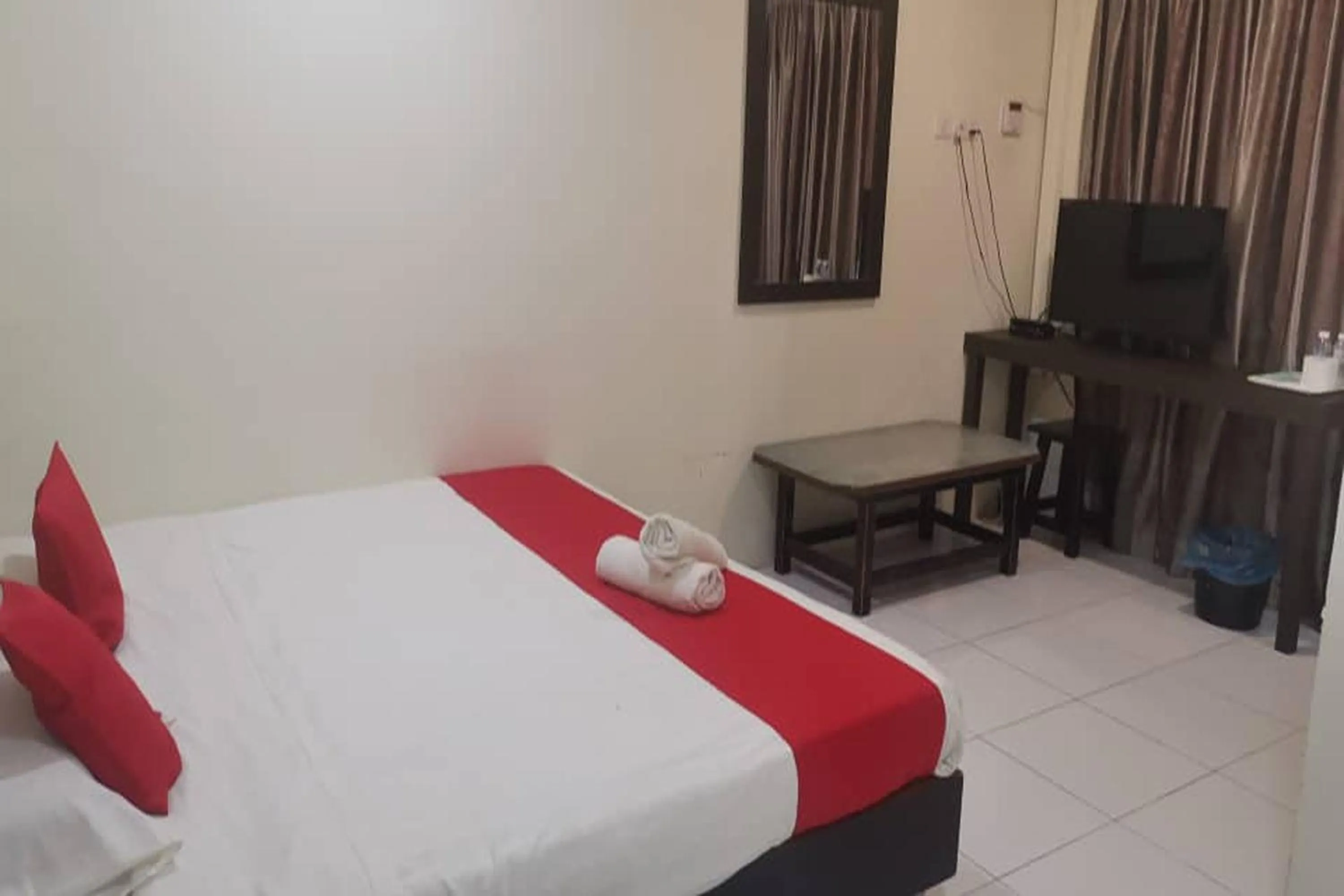 Bed in Q Hotel Temerloh