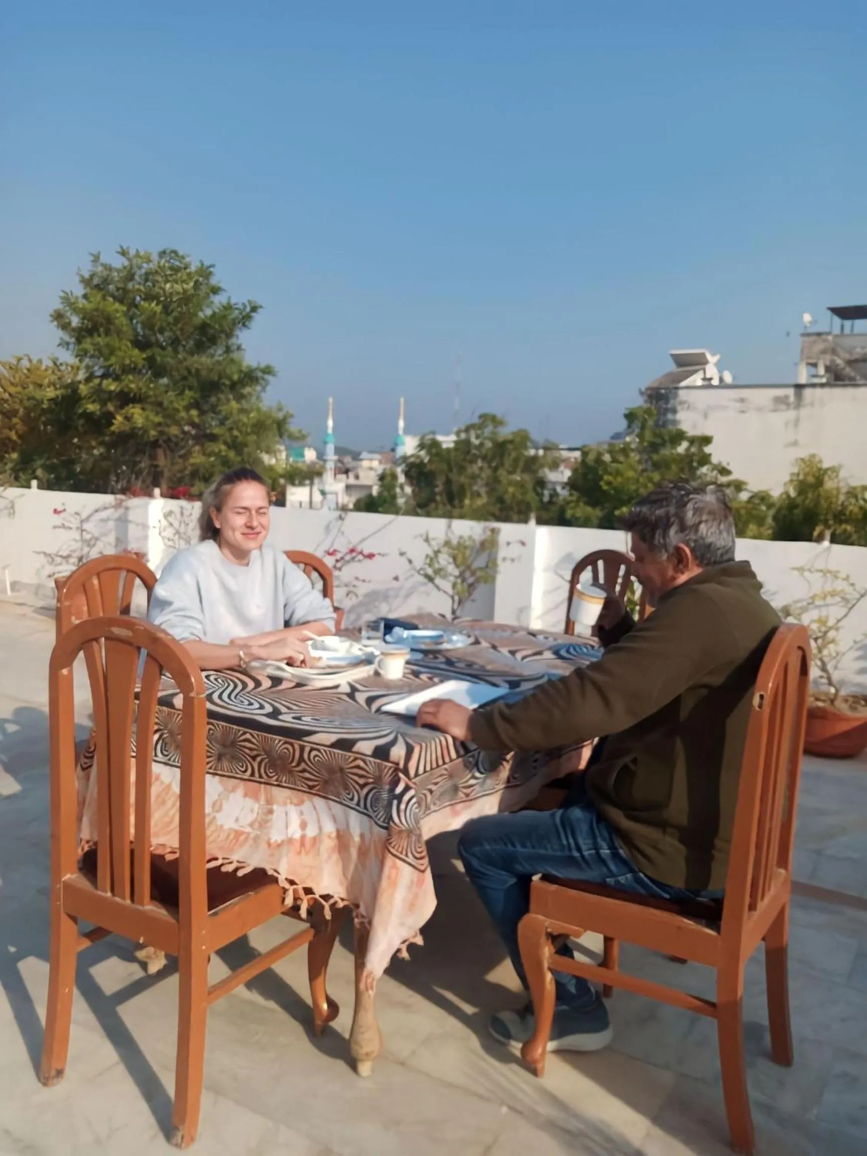 Breakfast in Alibaba’s Indiana Homestay