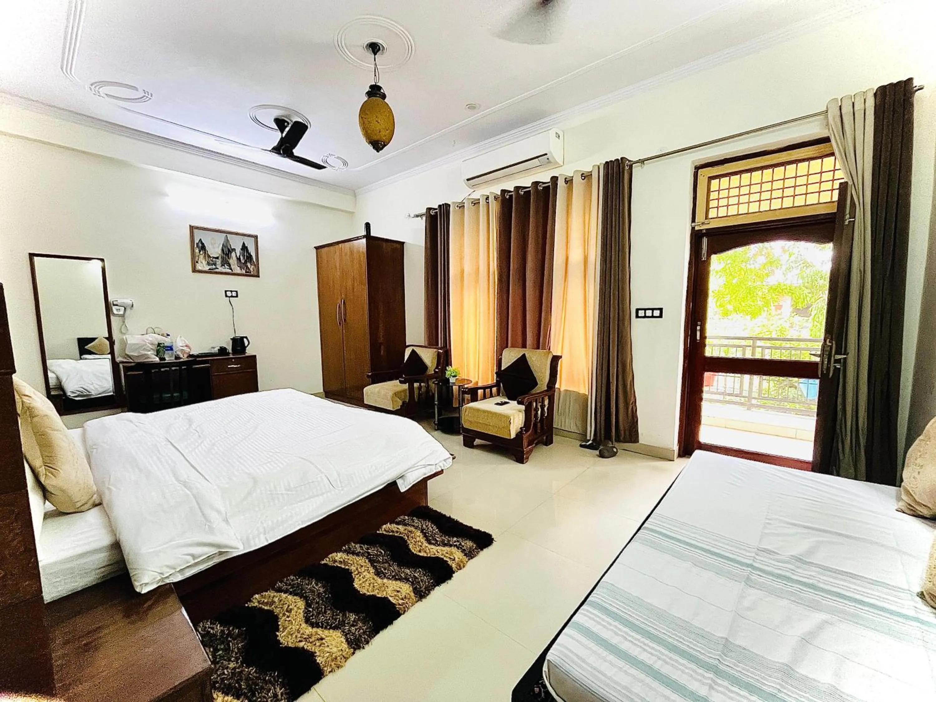 Bedroom, Bed in Alibaba’s Indiana Homestay